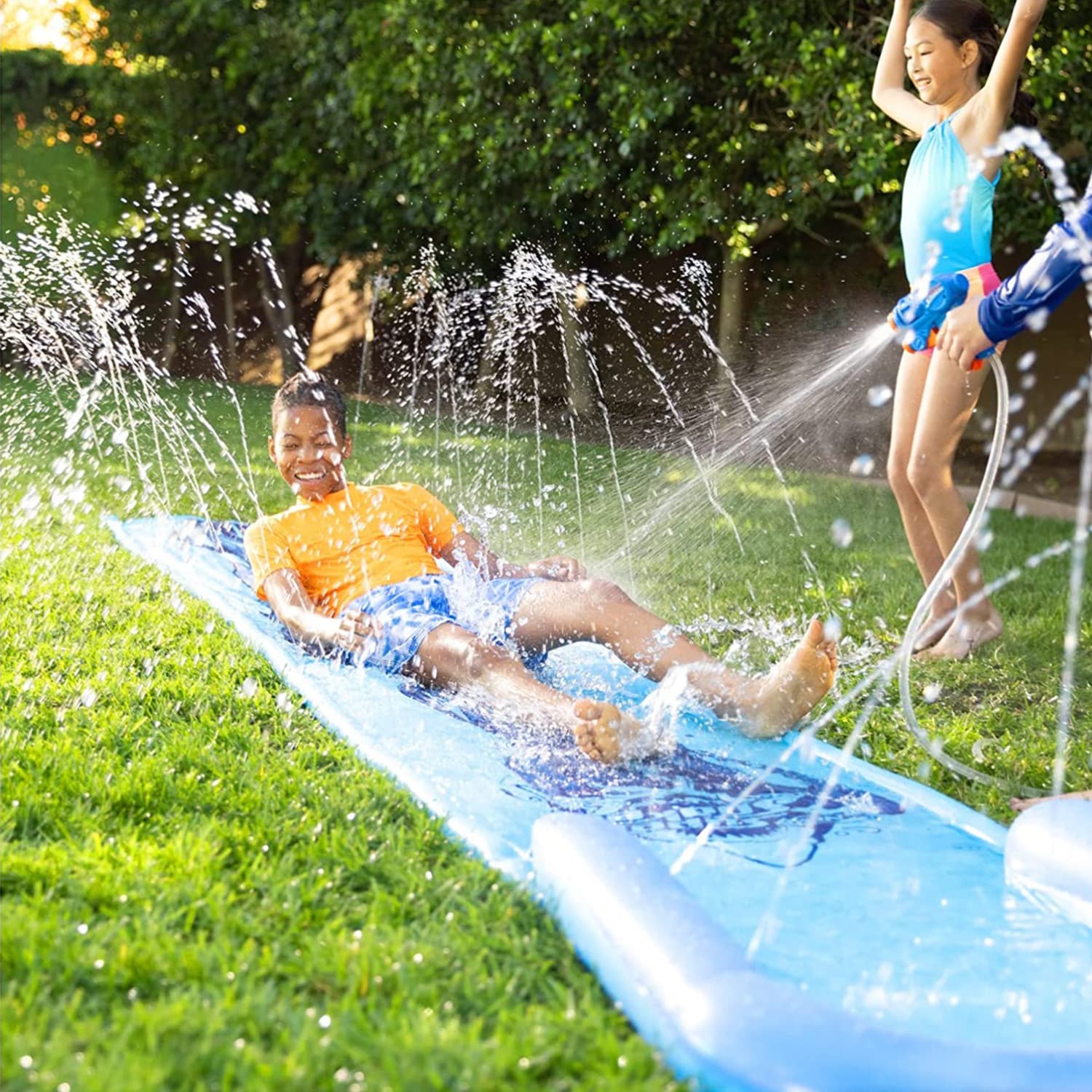 The Nerf Super Soaker Water Slide Is Our Favorite Slip and Slide