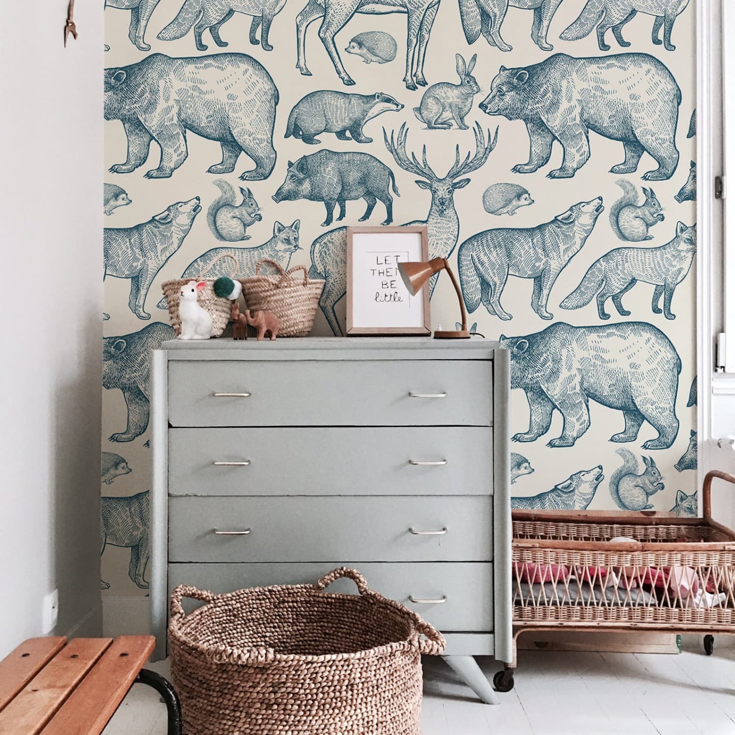 Removable Peel and Stick Wallpaper Ideas for Kids Rooms | Cubby
