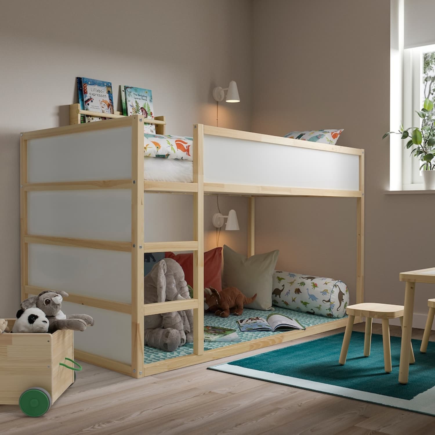 The IKEA KURA Bed Is the Perfect Toddler Bed Cubby