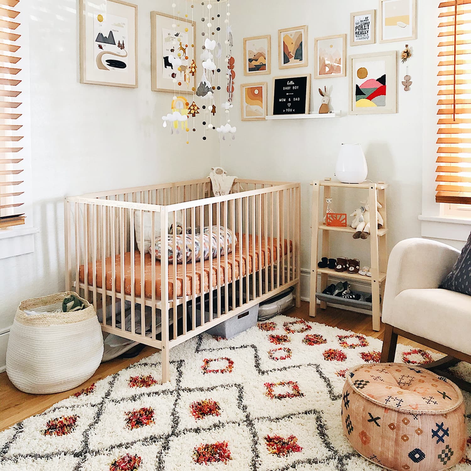 Nature themed hot sale nursery decor