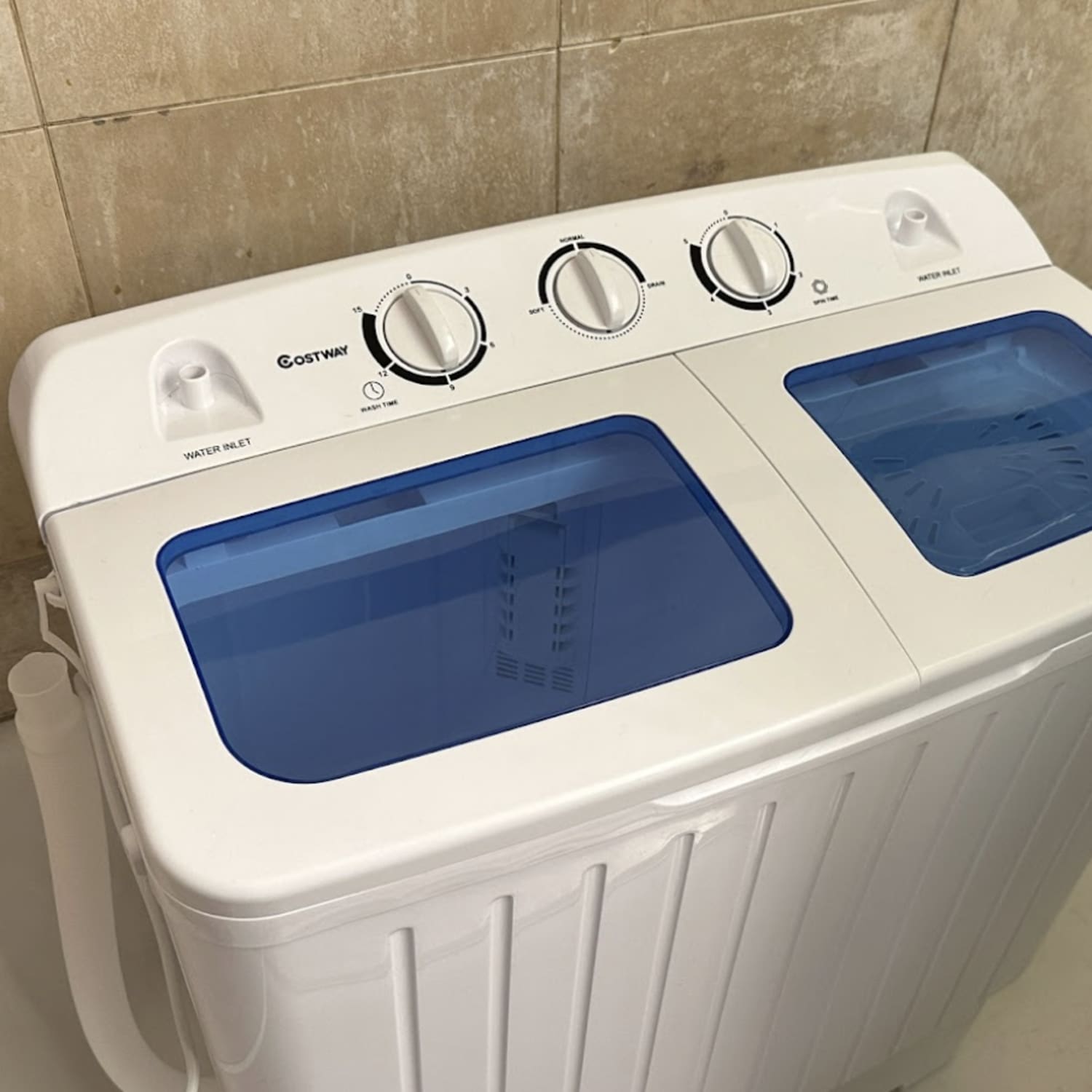 Giantex Portable Mini Compact Twin Tub Washing Machine This