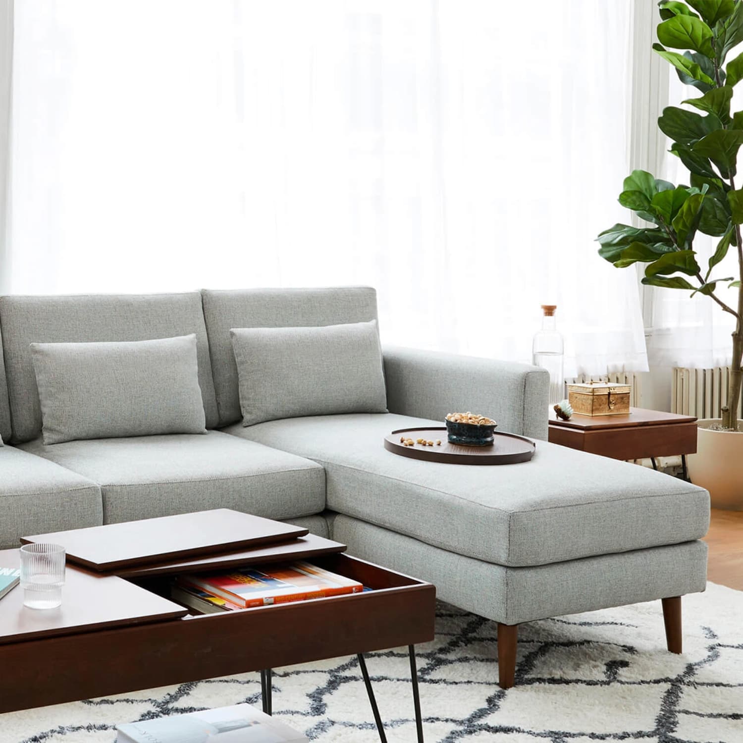 Burrow ottoman sale