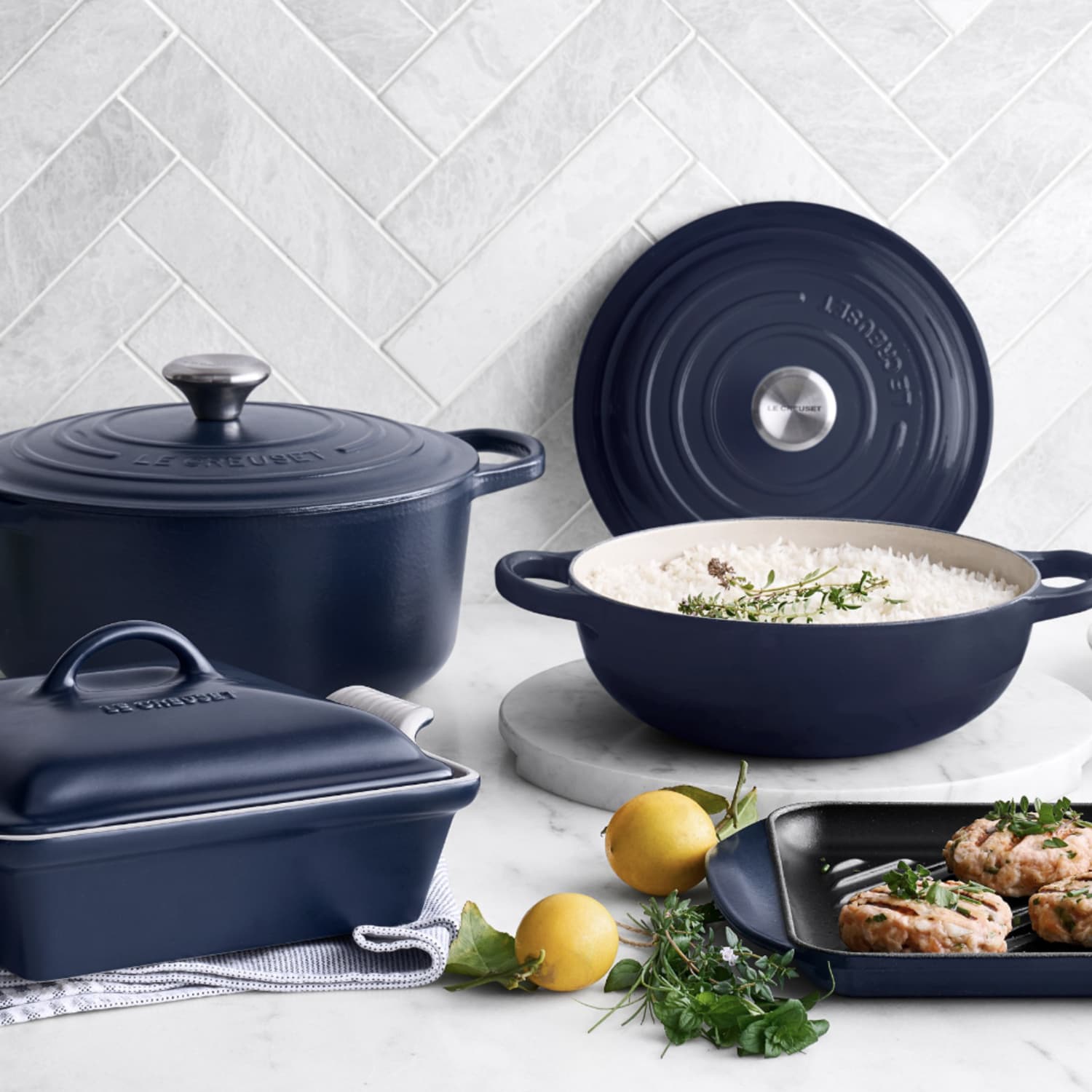 Le Creuset's New Matte Navy Color Is Exclusively Available at