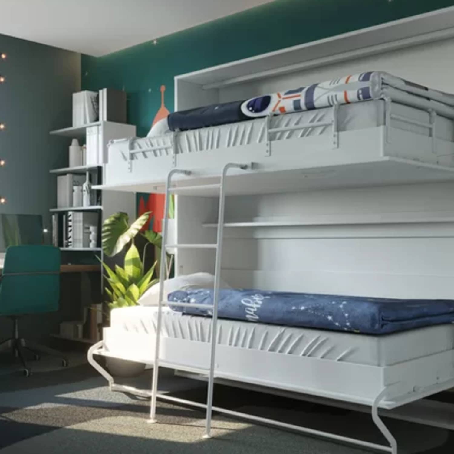 Wall bunk deals bed