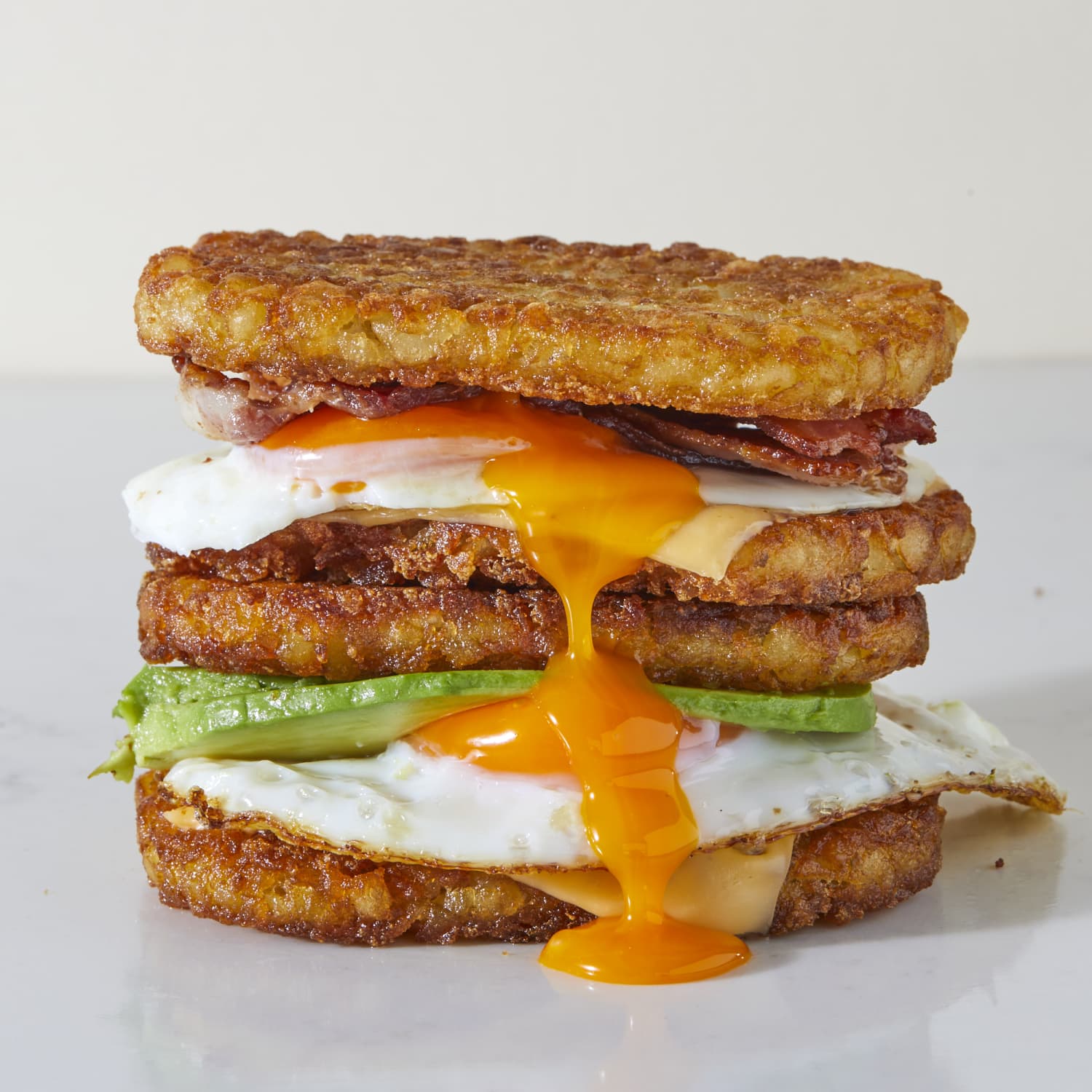Air Fryer Bacon, Egg, and Cheese Breakfast Sandwich - My Pretty Brown Eats