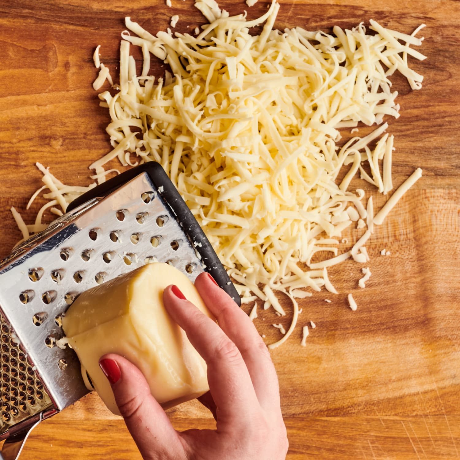 Grating soft cheeses- like mozzarella can be a bit of a pain