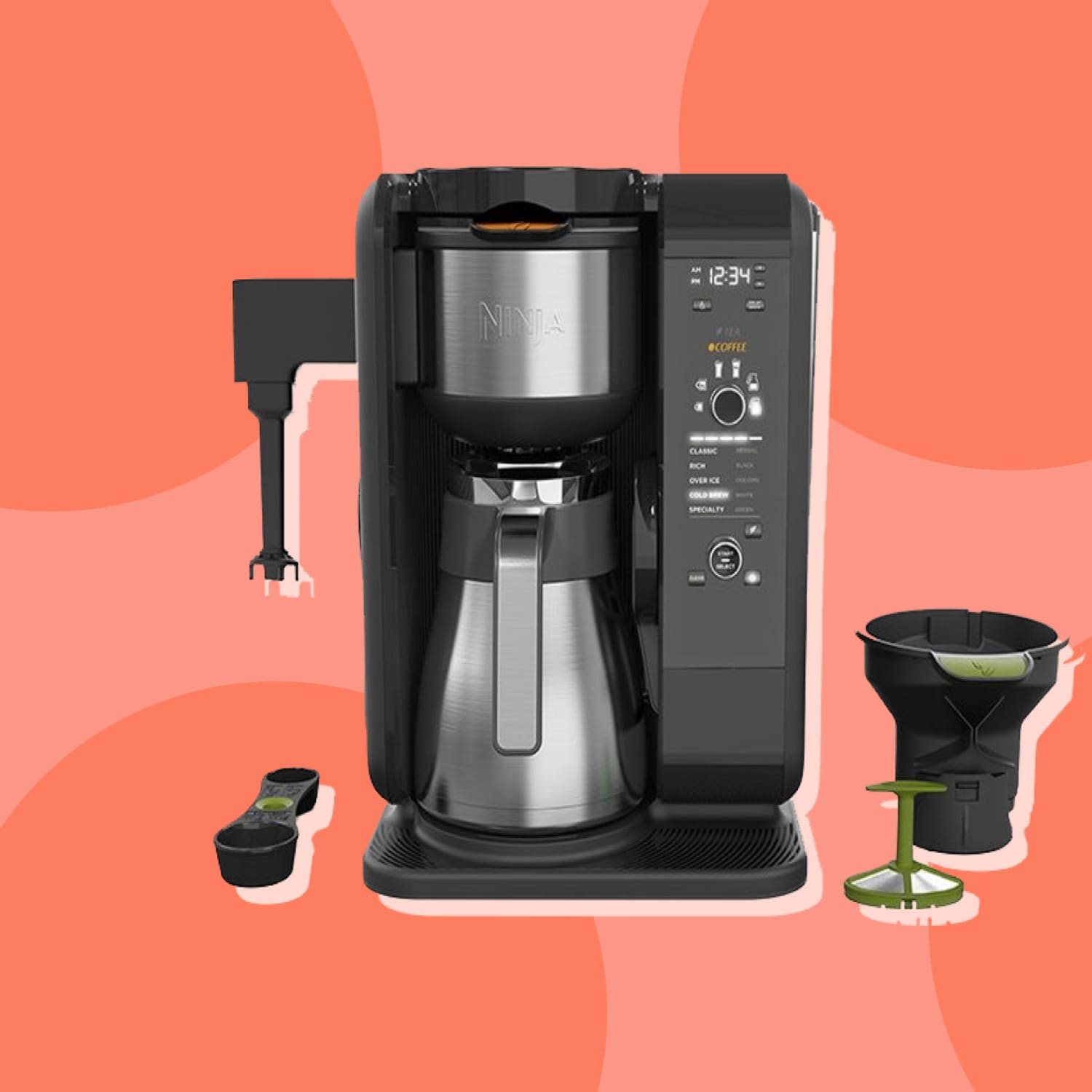 Ninja Dualbrew Hot & Iced Coffee Maker -cfp101 : Target