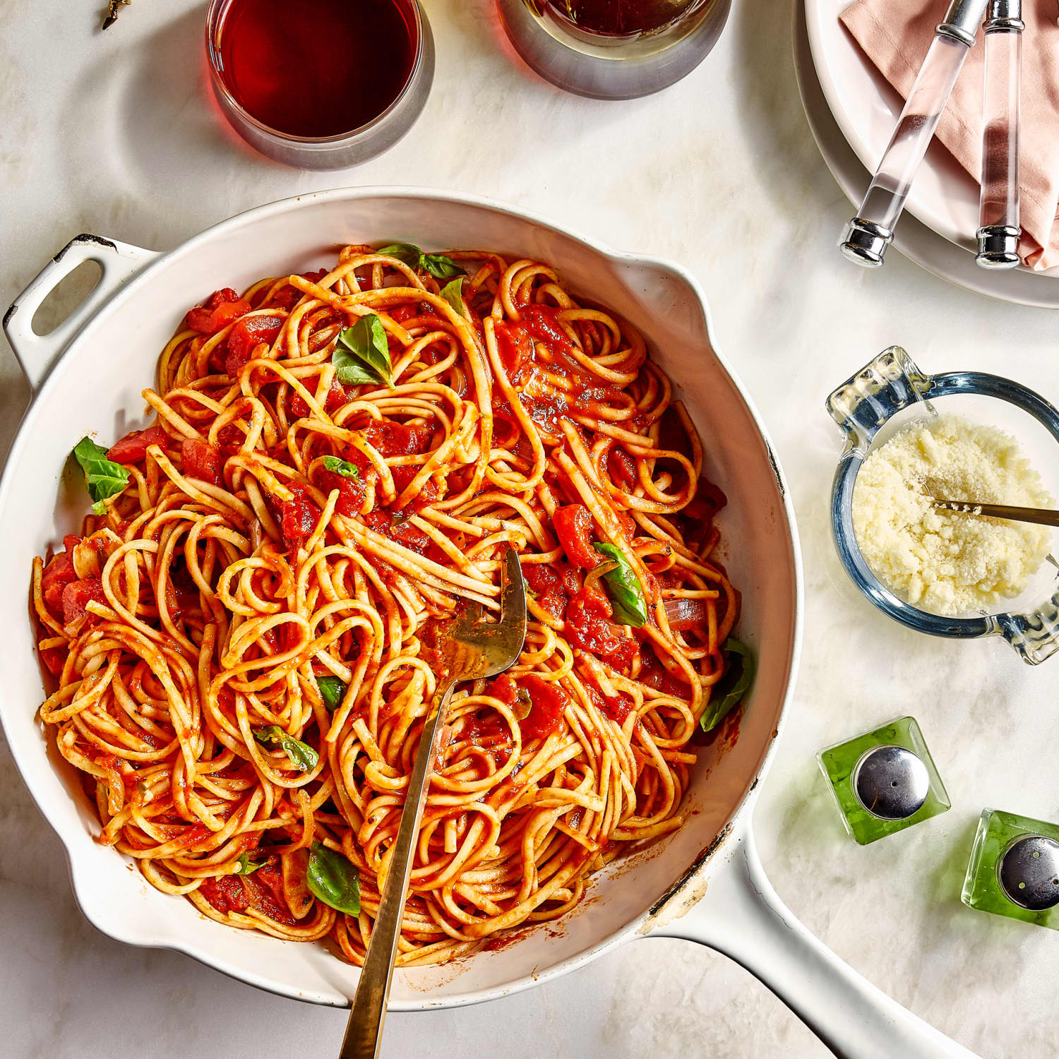 Joy of Cooking's One-Pan Pasta with Tomatoes and Herbs | Kitchn