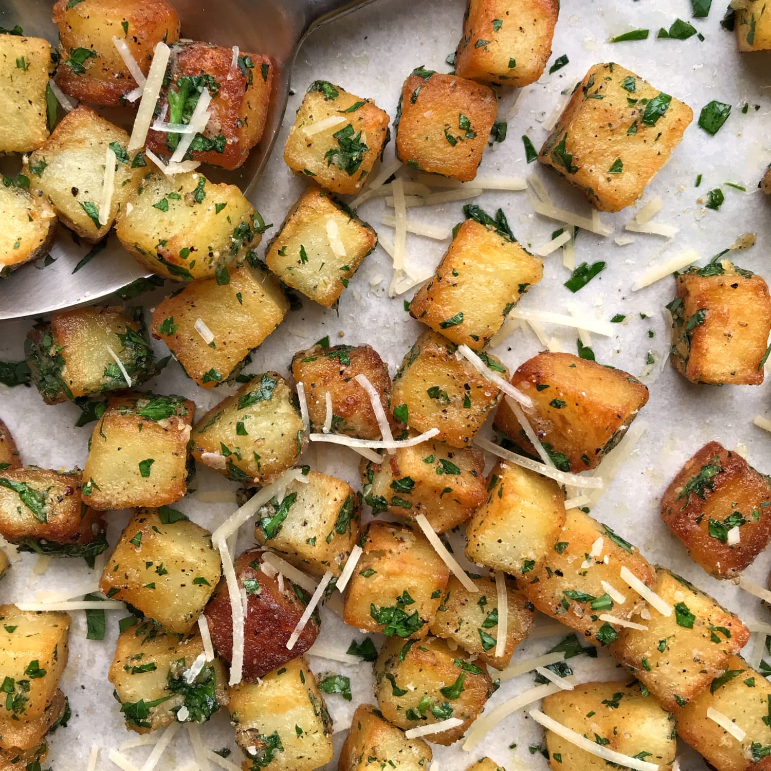 Pommes Persillade Recipe Potatoes With Parsley And Garlic Kitchn