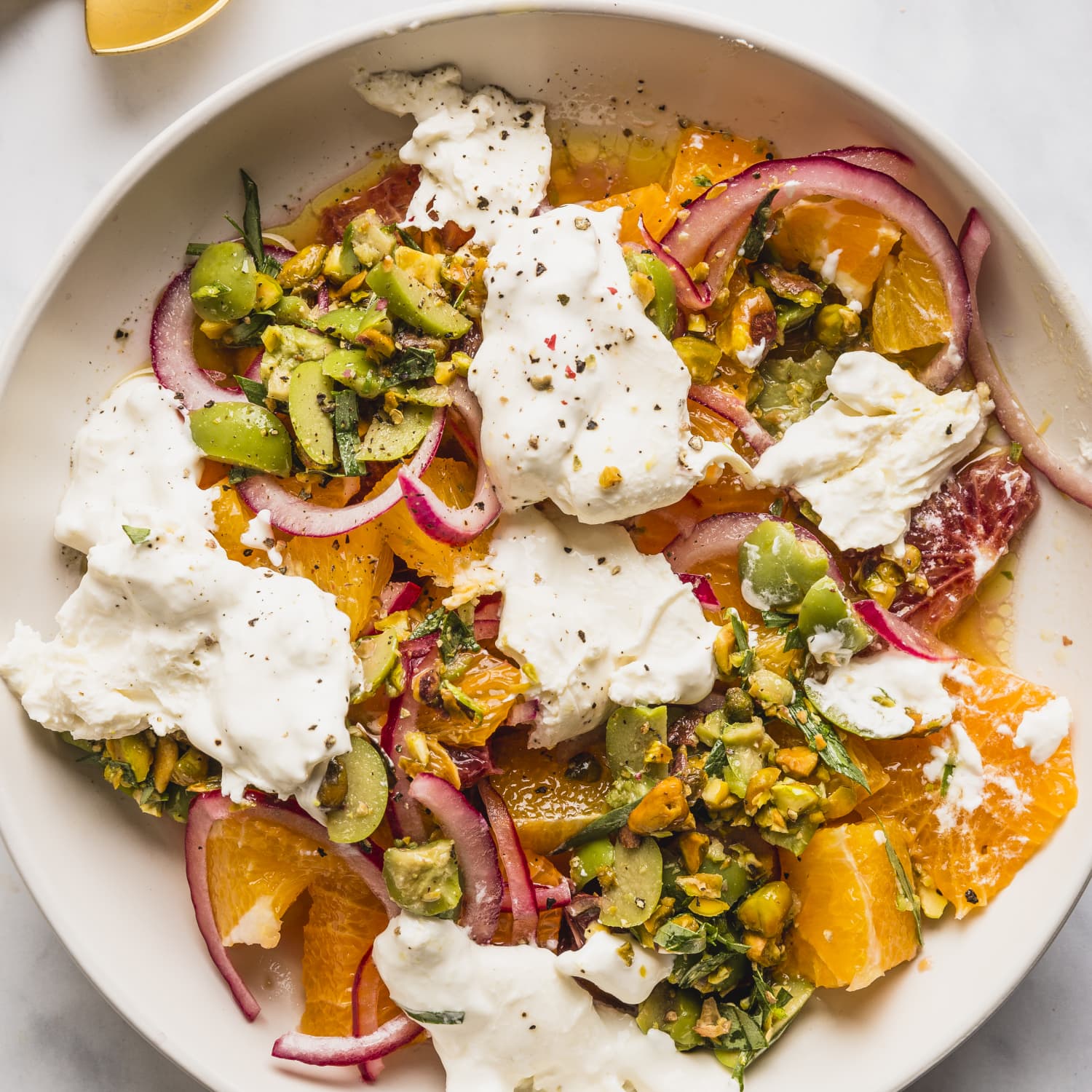 orange and red onion salad dressing Citrus and Red Onion Salad