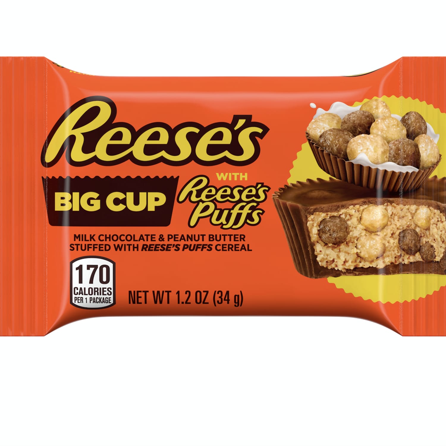 Reese's Is Releasing a New Big Cup Stuffed with Reese's Puffs ...