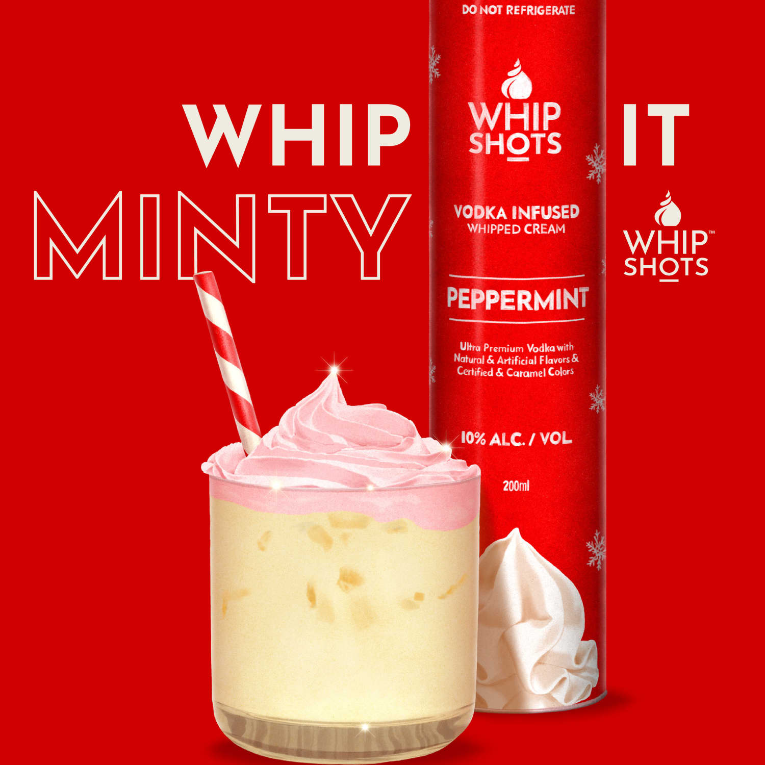 Cardi B's Boozy Whipped Cream Now Comes in a Seasonal Peppermint Flavor