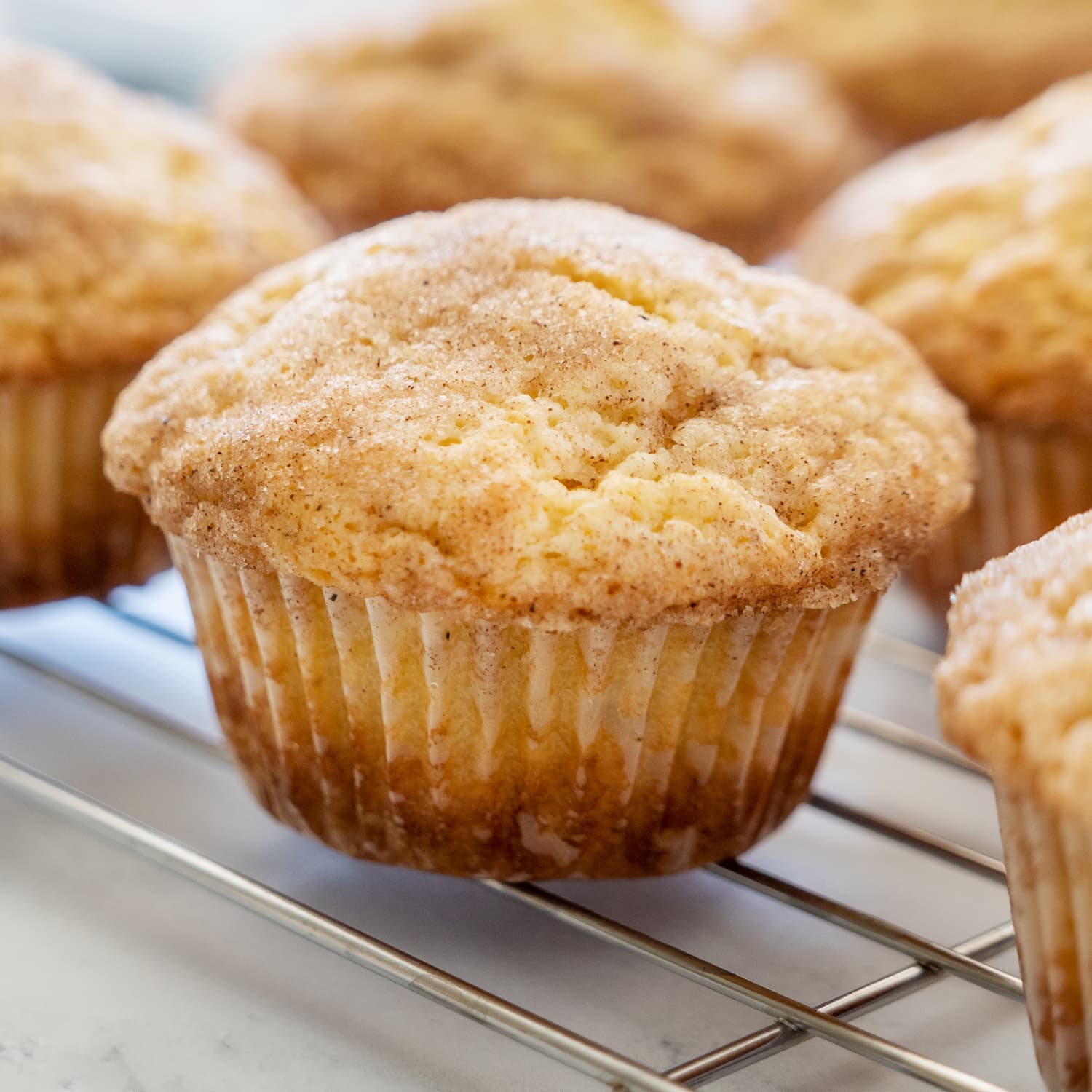Sour Cream Muffins (With Cinnamon Sugar)
