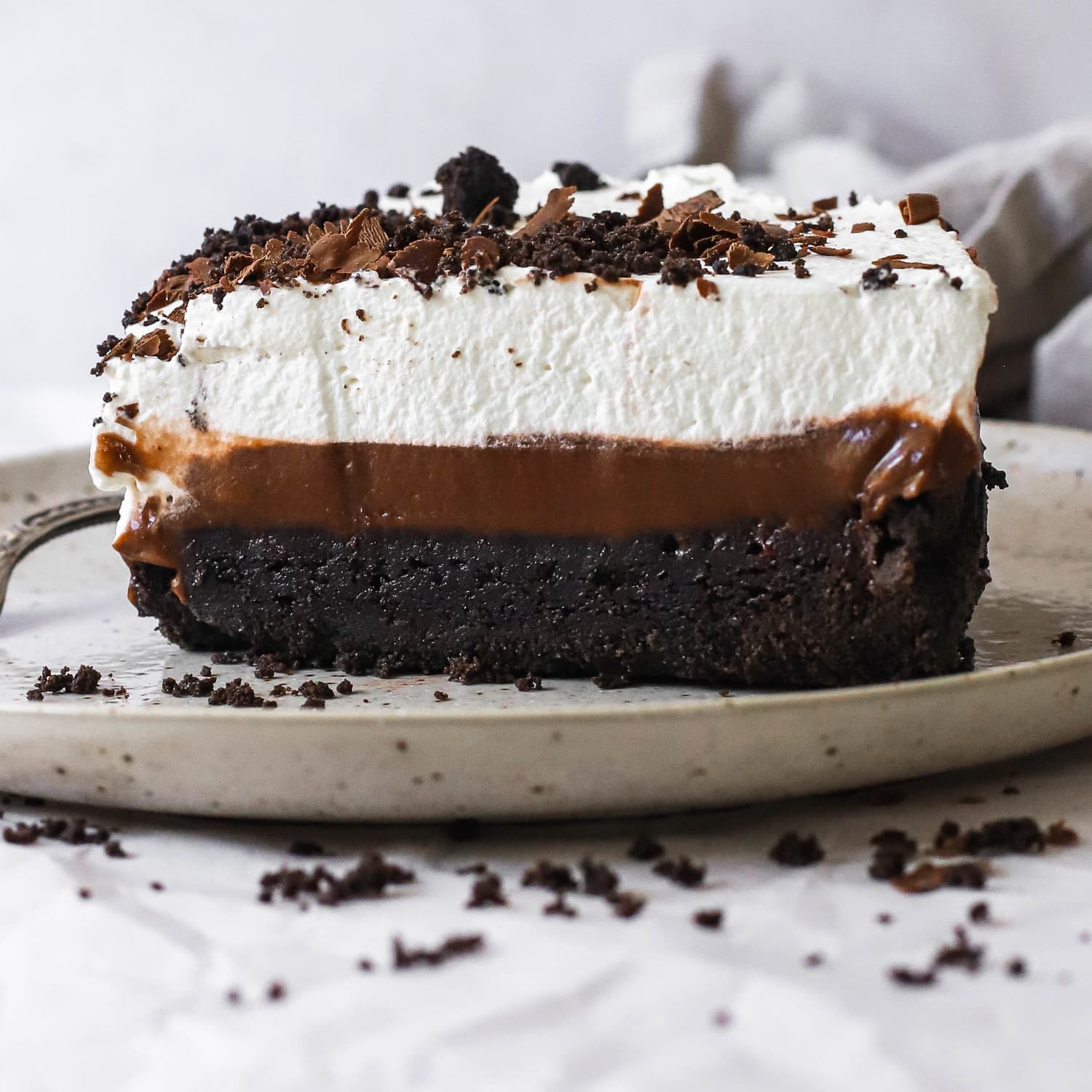 BEST Mississippi Mud Pie Cake - Sugar and Soul