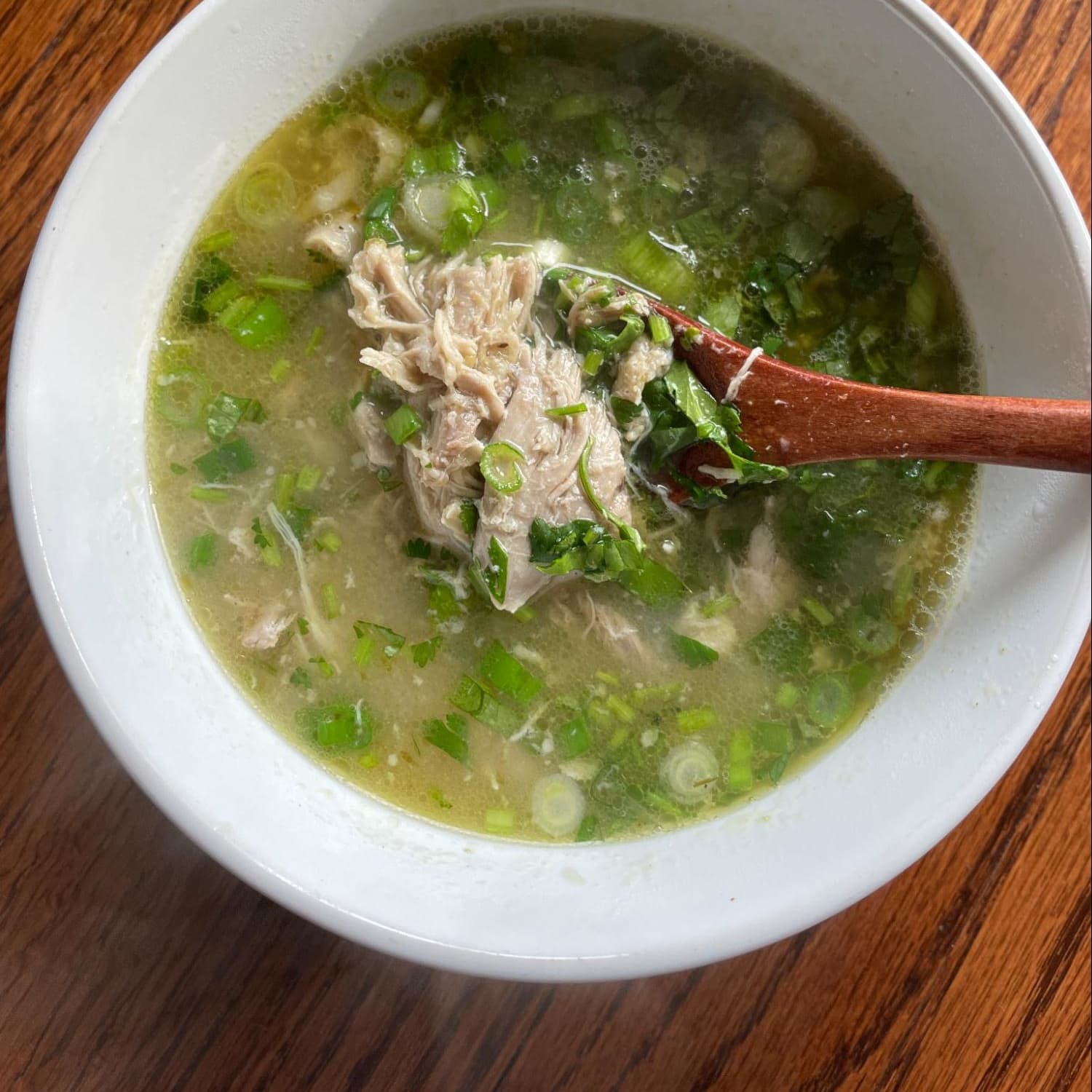Ginger Chicken Soup with Yuzu Kosho