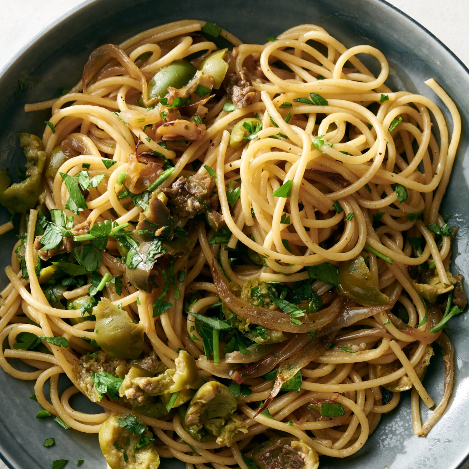 Winter Pasta with Olives, Herbs, and Lemon Recipe | Kitchn