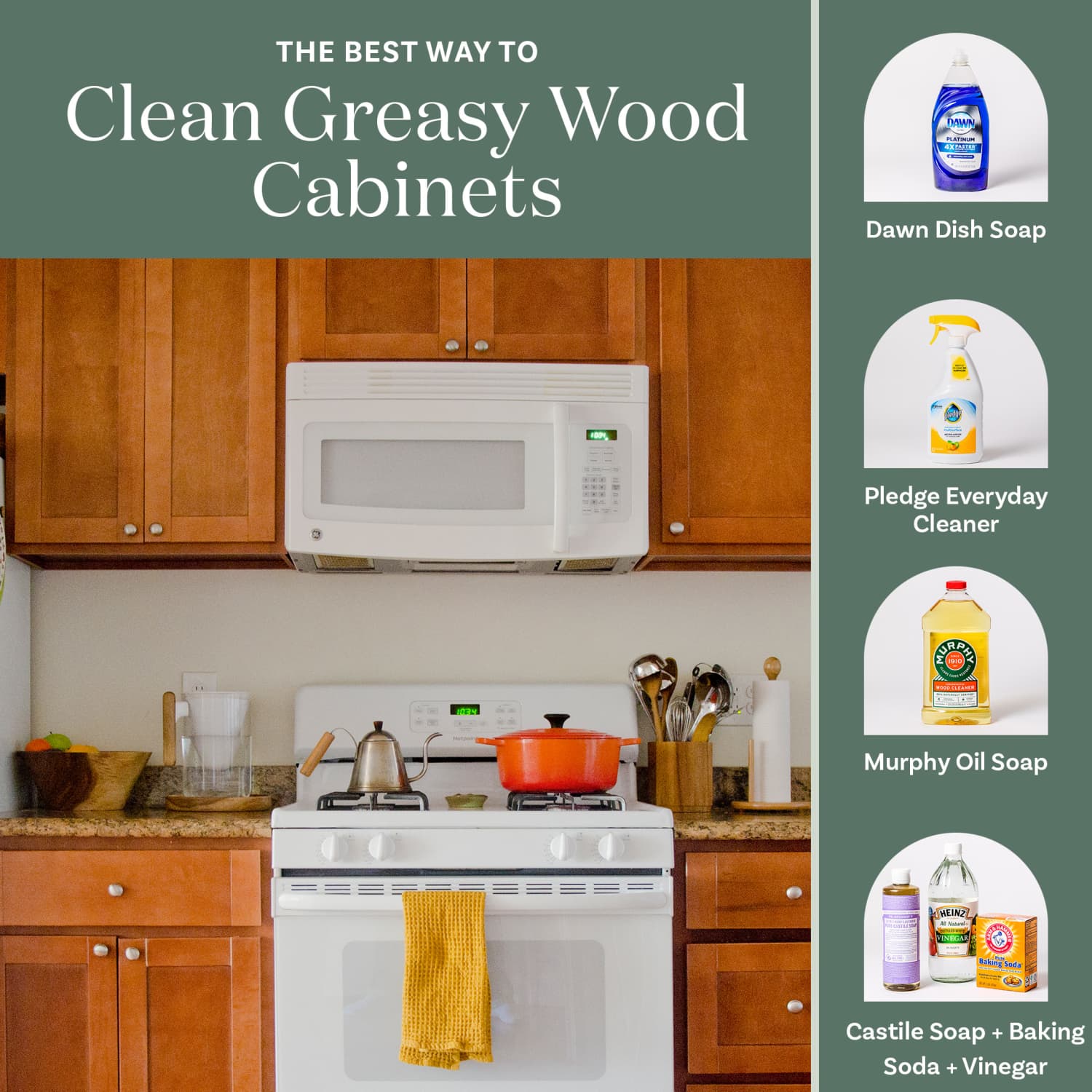 Best Way to Clean Greasy Cabinets 2023 | Kitchn