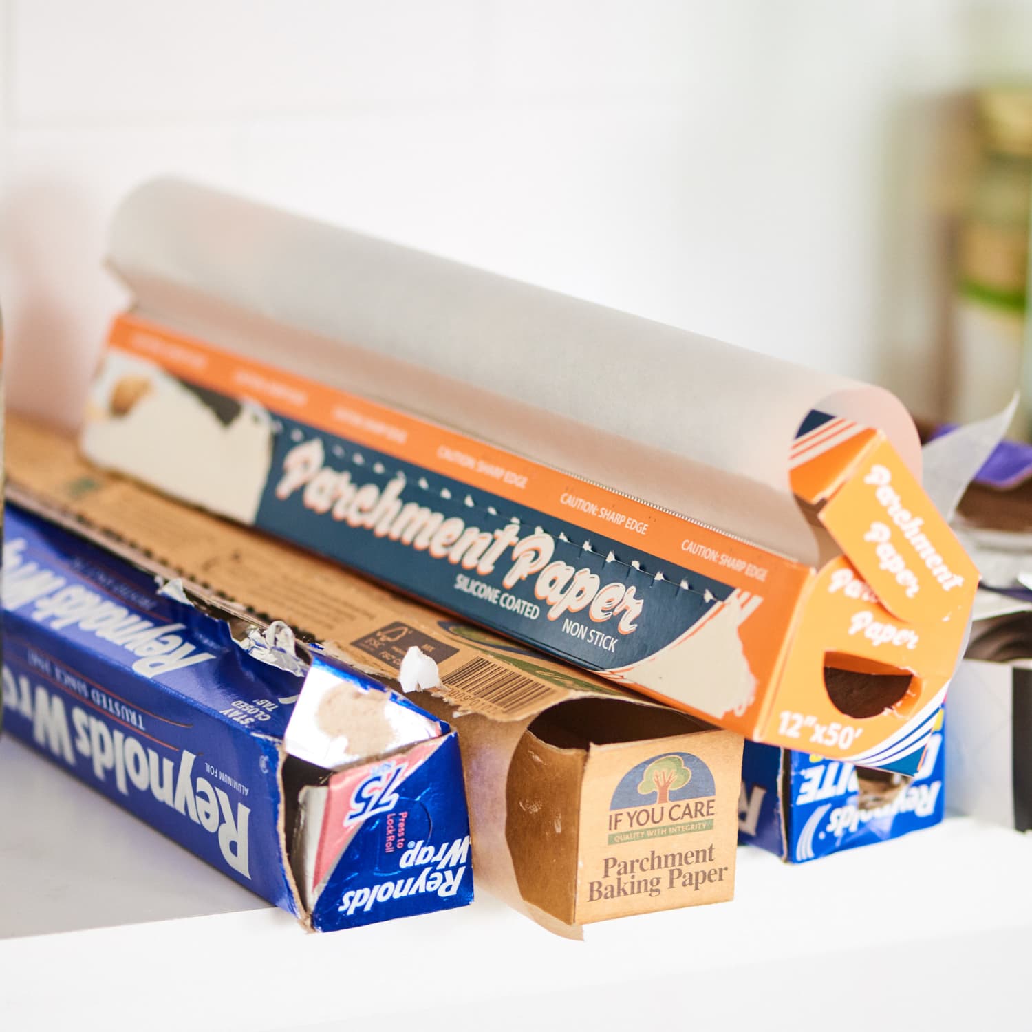 Foil Parchment Paper Storage Hack Command Hook Trick The Kitchn