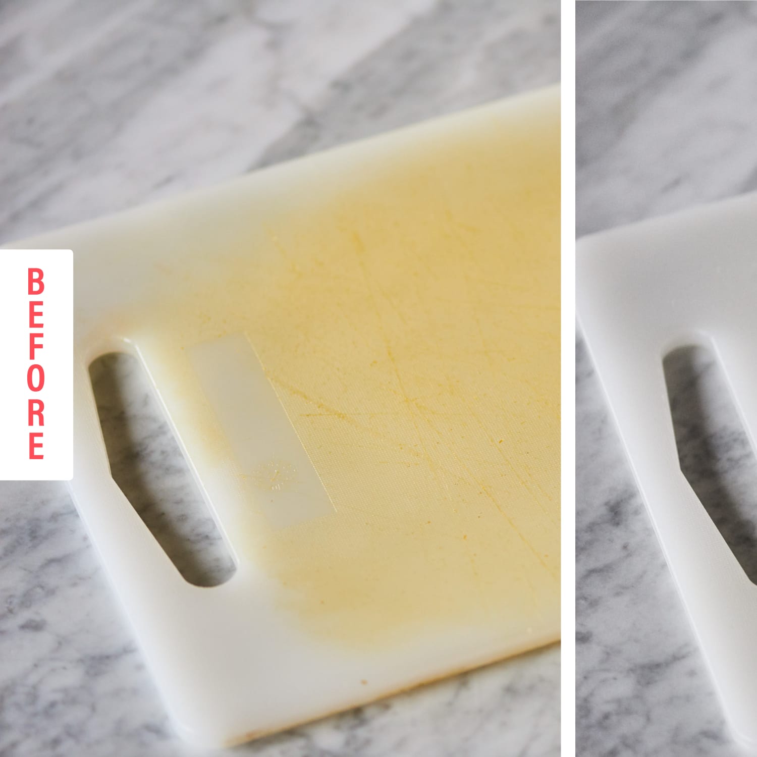 Easy Way to Deep Clean a Plastic Cutting Board 