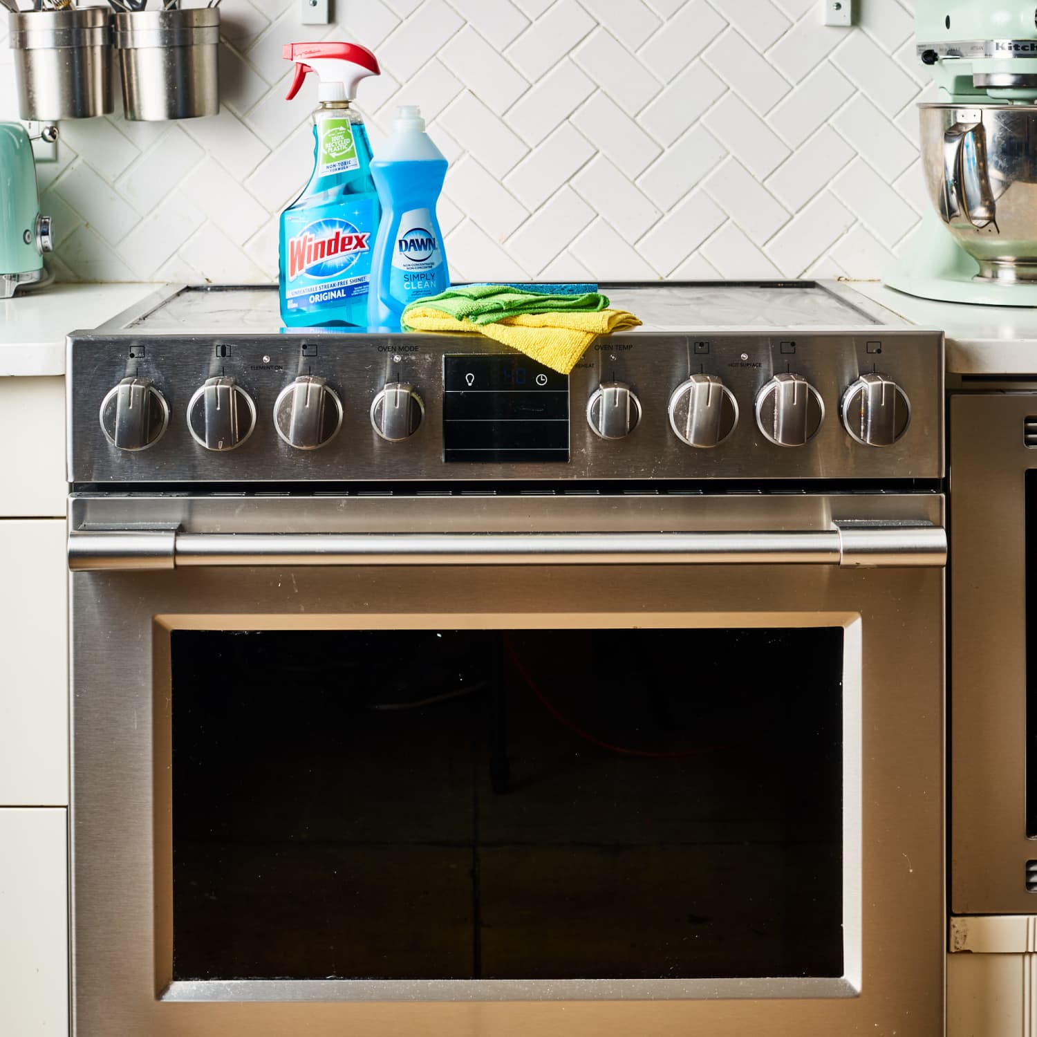 How To Clean Oven Door Inside Outside Between Glass Kitchn
