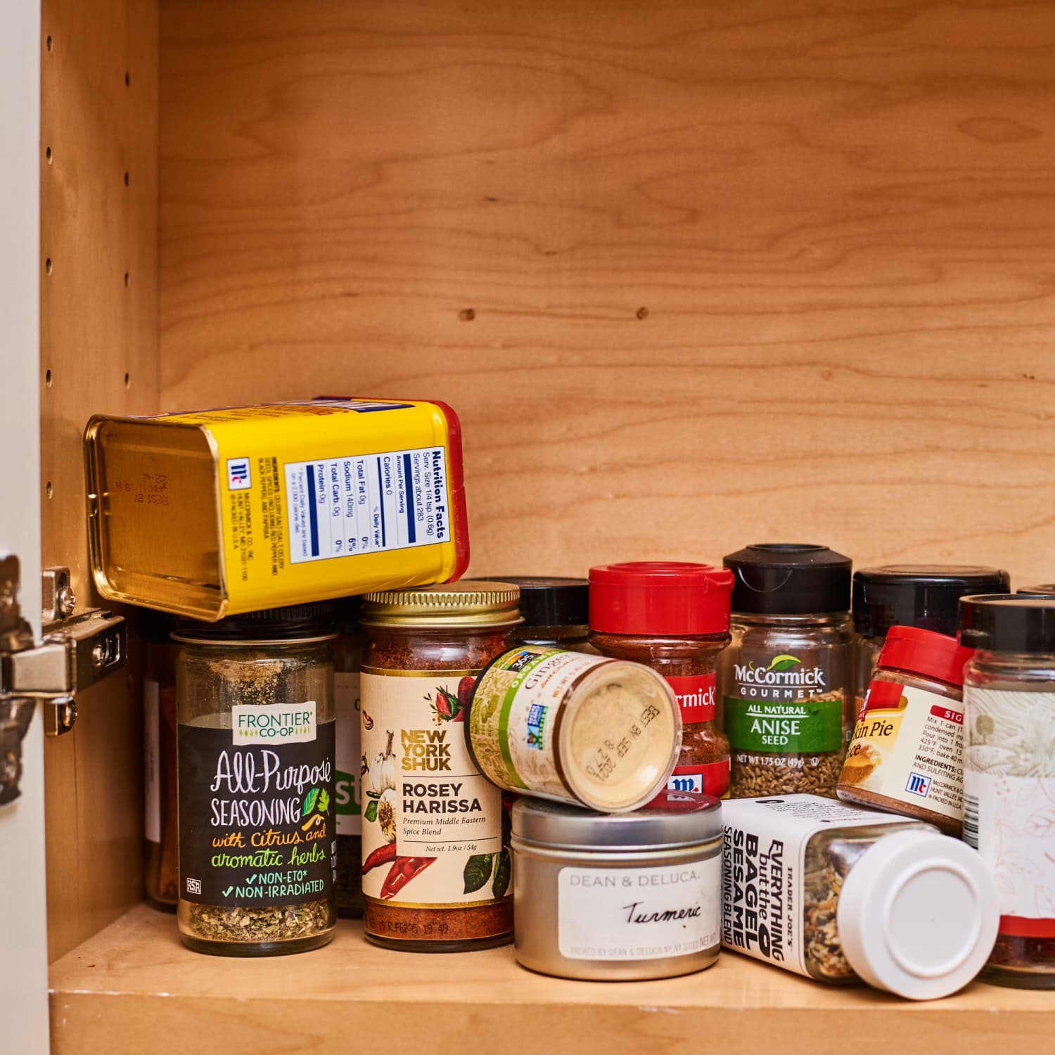 This Renter-Friendly Adhesive Spice Rack Promises to Transform