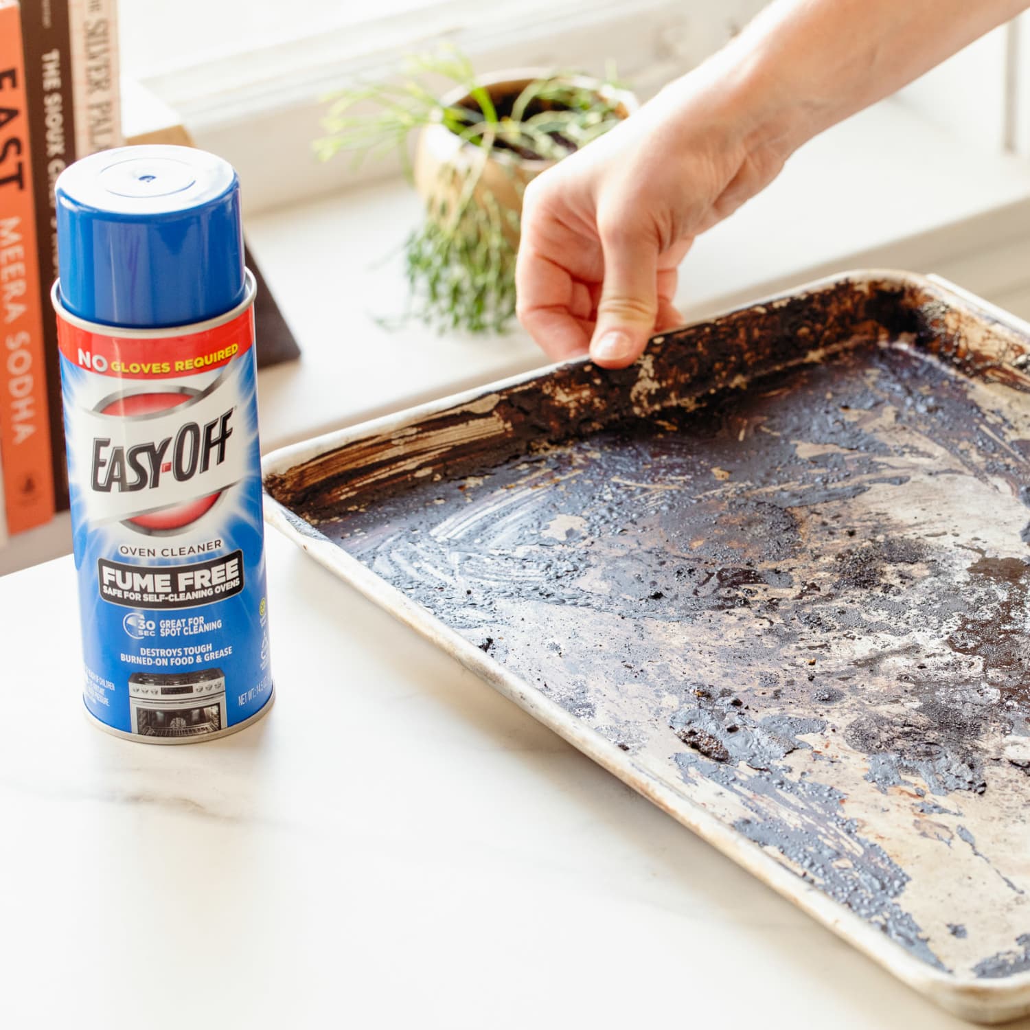 Air Fryer Oven Tray How To Clean Baked On Grease From Toaster Oven