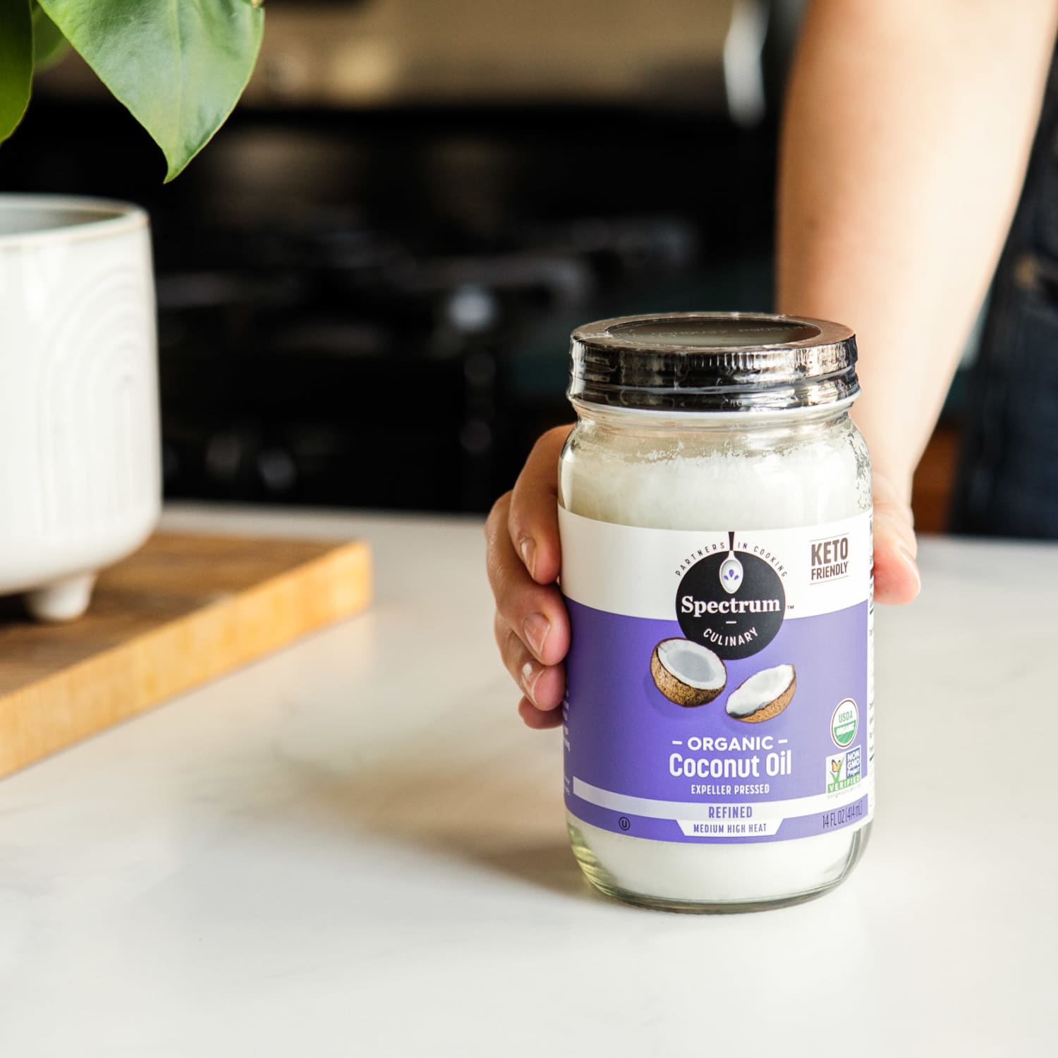 Use Coconut Oil to Remove Labels From Glass Jars | Kitchn