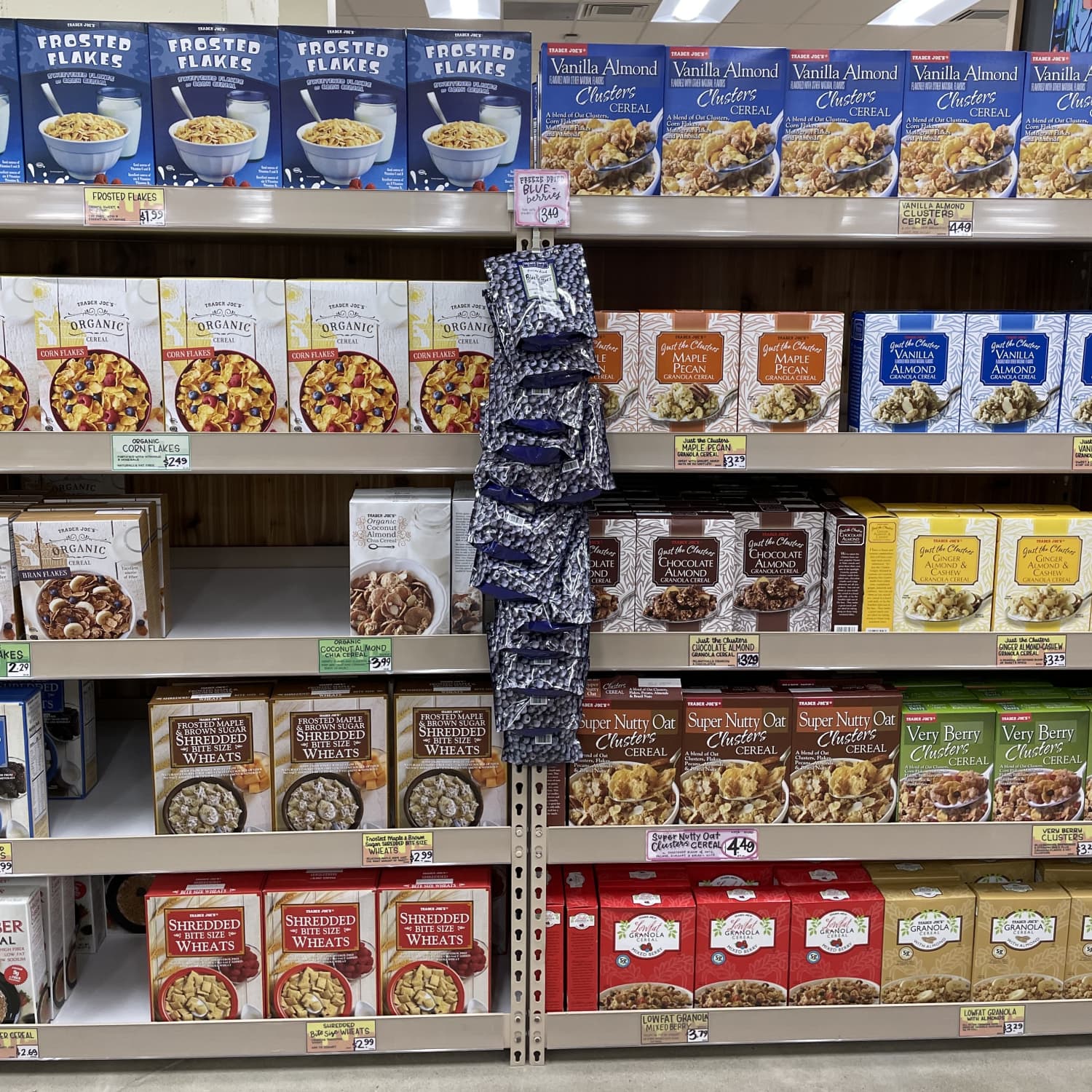 Trader Joe's Just the Clusters Vanilla Almond Granola Cereal ...