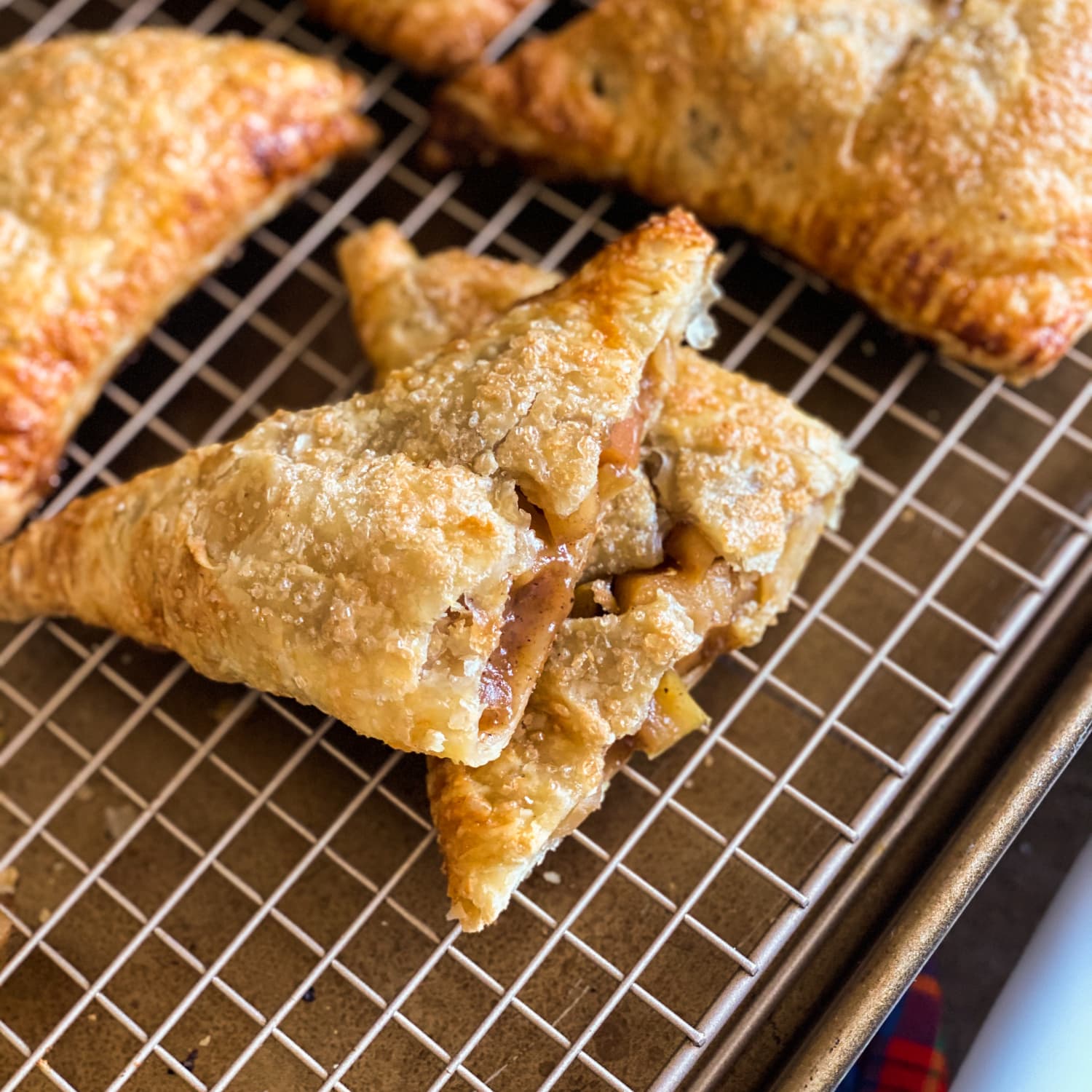 Puff Pastry Apple Turnovers - The Toasty Kitchen