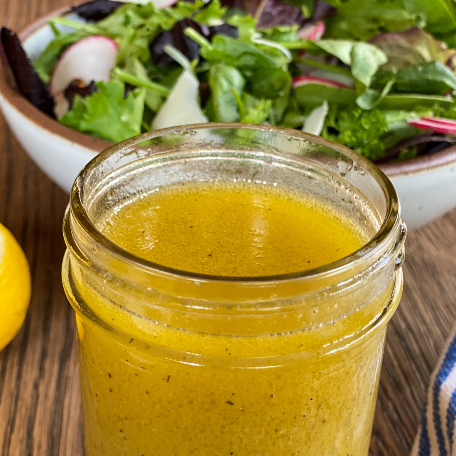 Homemade Vinaigrette Salad Dressing