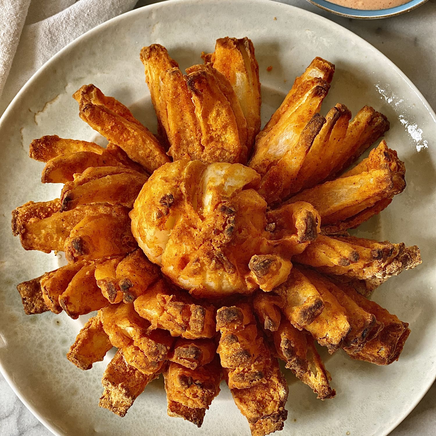 Air Fryer Blooming Onion Recipe (Healthier Version) | Kitchn