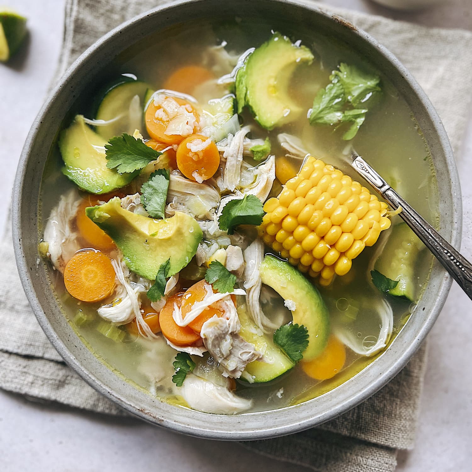 Caldo de pollo