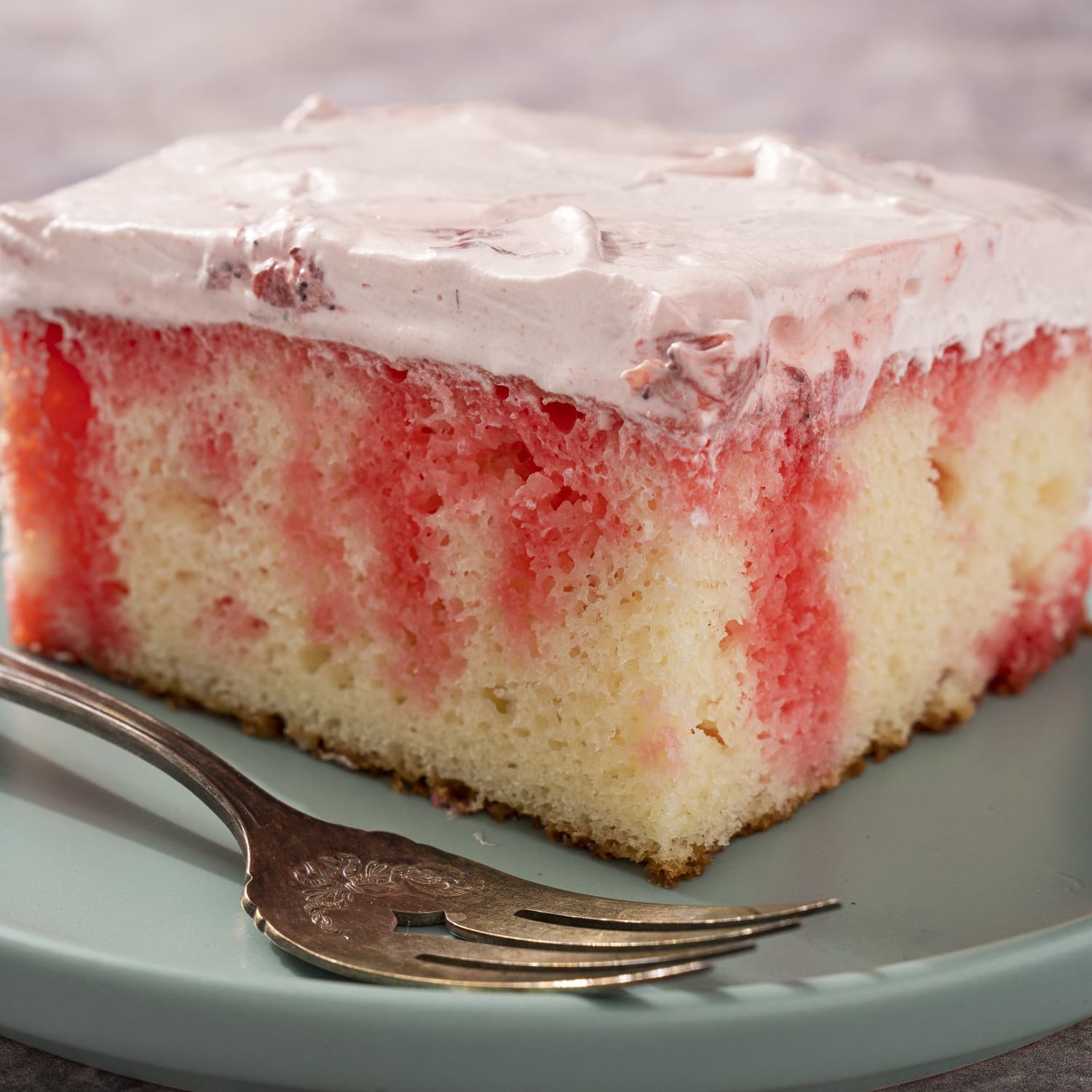 Strawberry Jello Poke Cake Recipe (Easy Summer Dessert) | The Kitchn