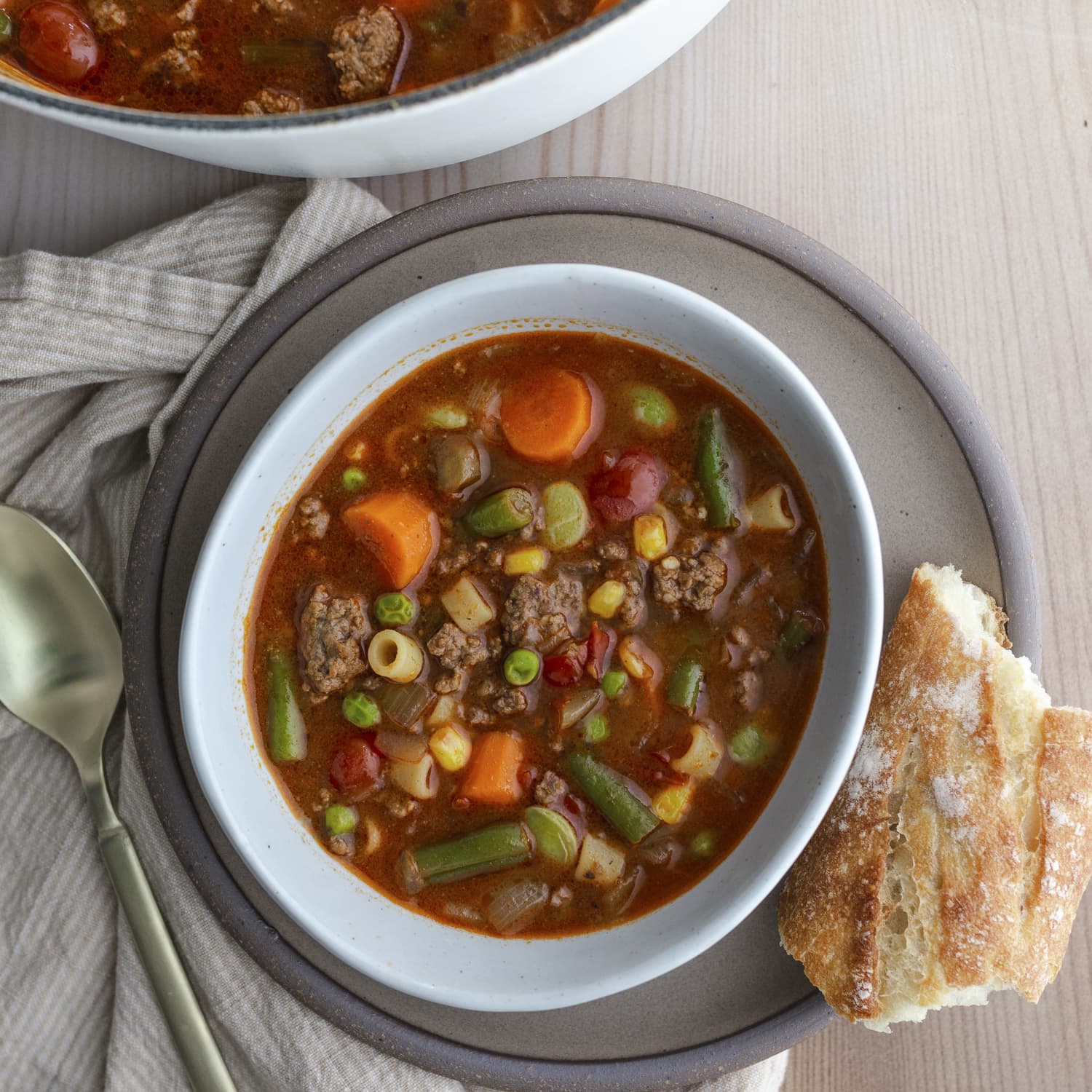 Easy Hamburger Soup - 365 Days of Easy Recipes