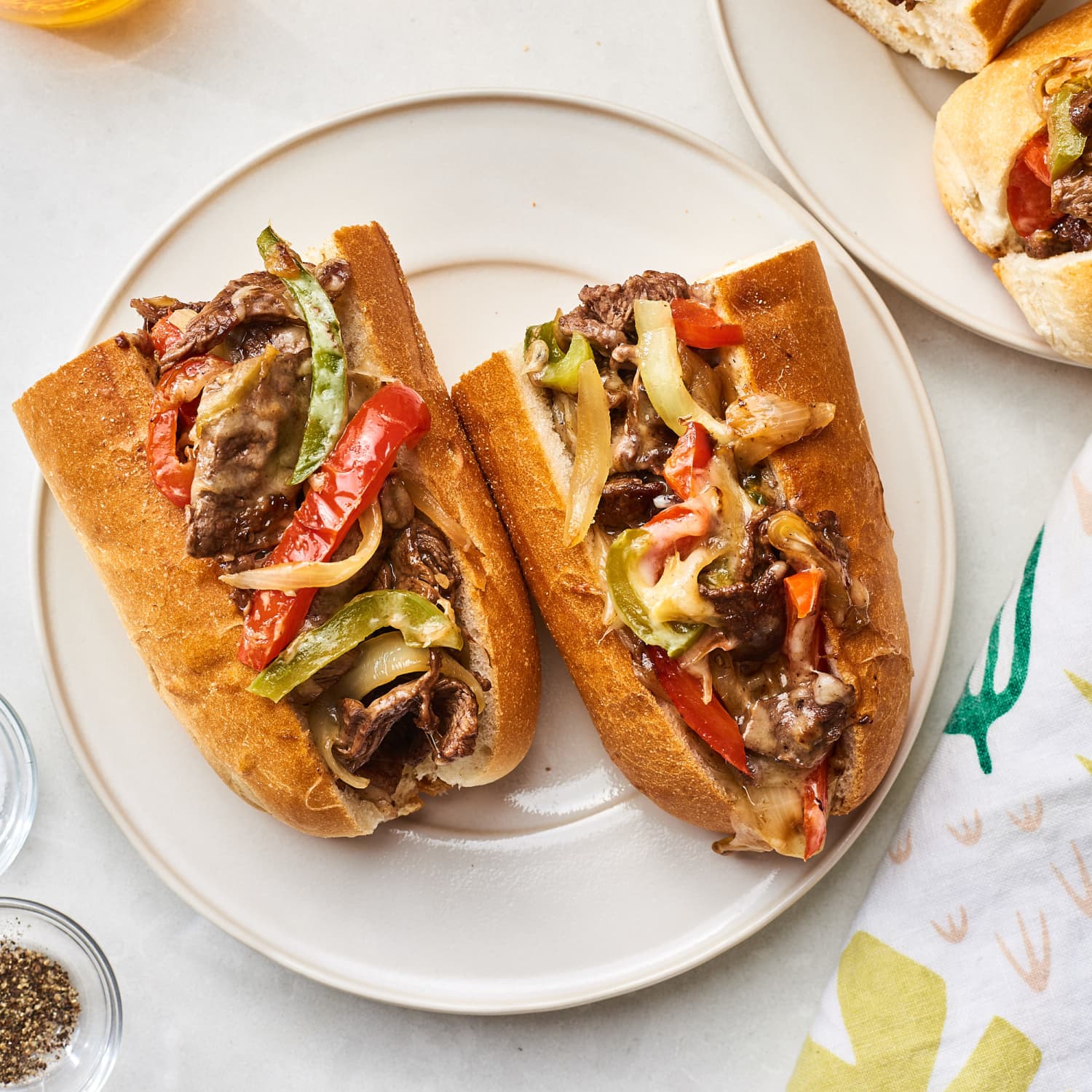 Philly Cheesesteak Sandwich Recipe - Valentina's Corner