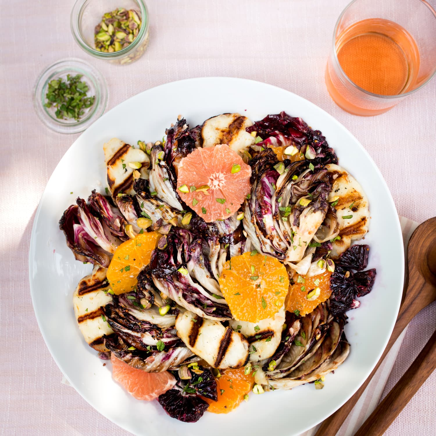 Grilled Halloumi Salad With Radicchio Kitchn