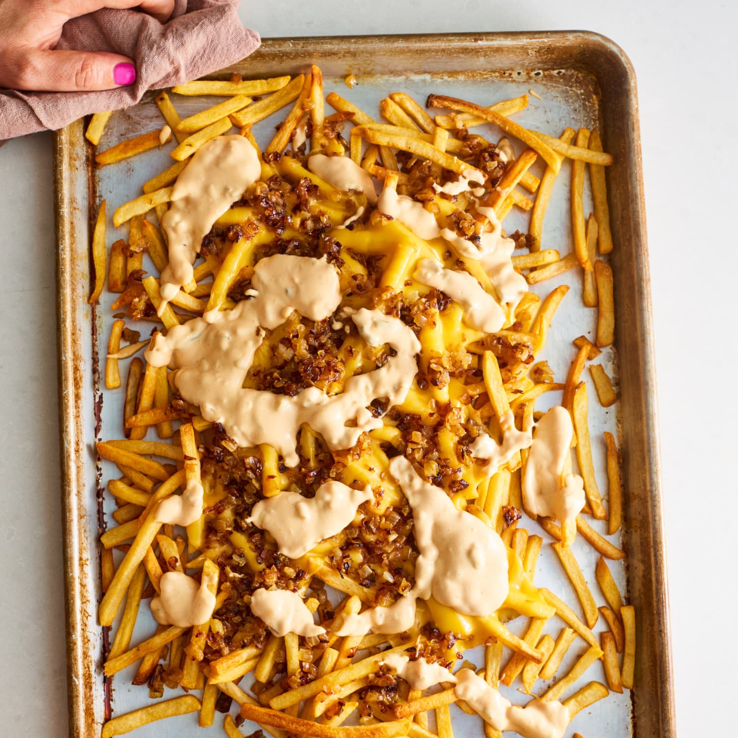 Homemade French Fries - Dinner at the Zoo