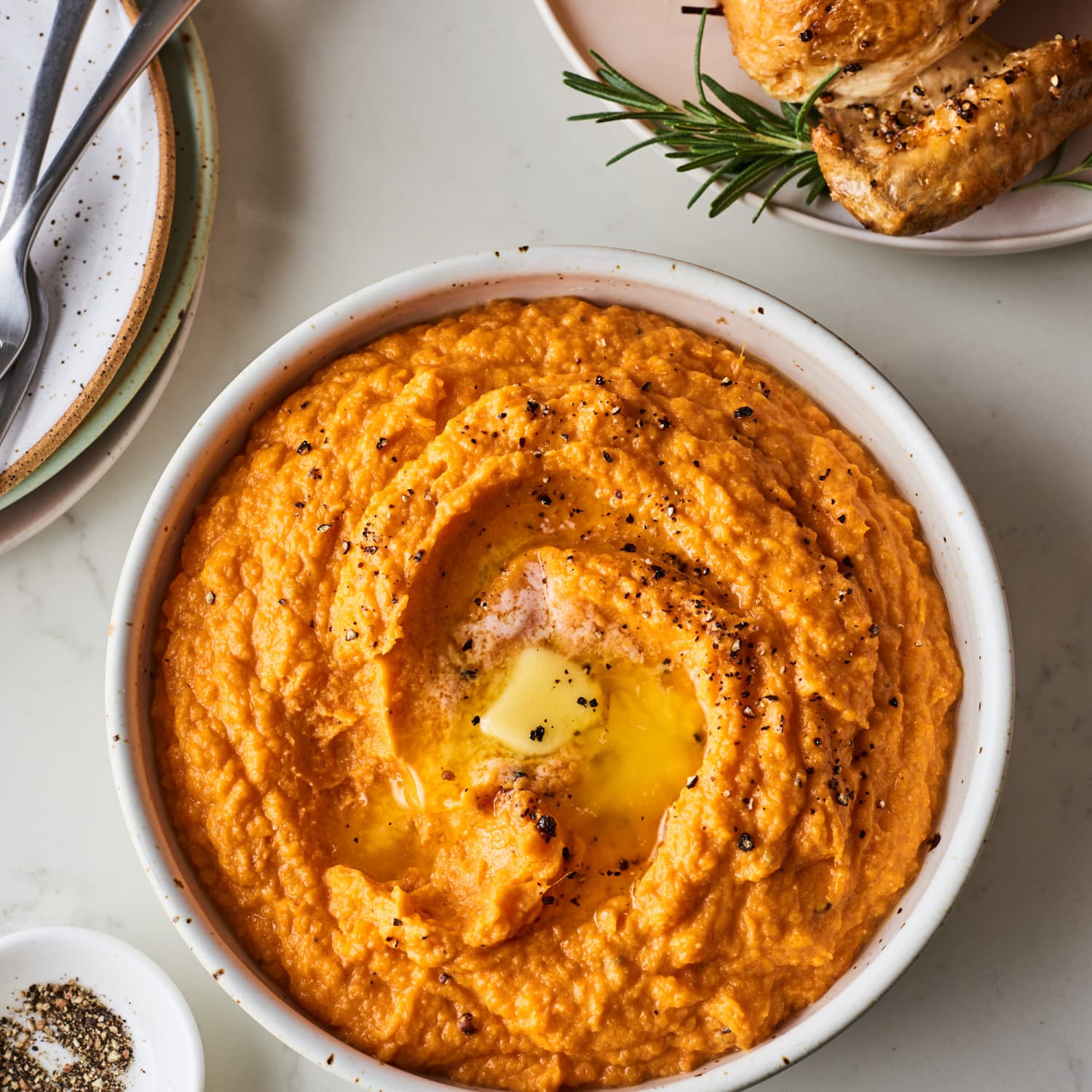 The Best Mashed Sweet Potatoes - Just a Taste