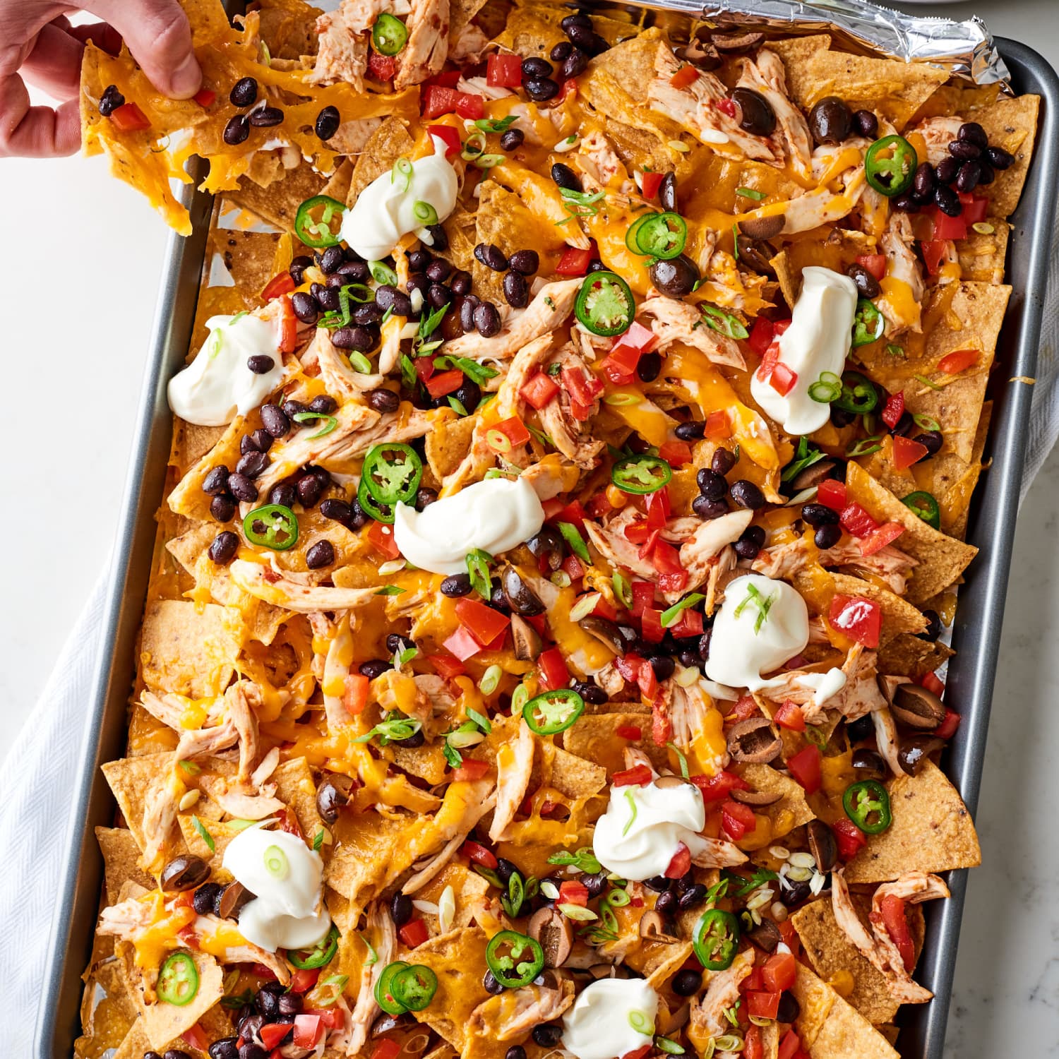 Quick and Easy Dinner Nachos Supreme Recipe