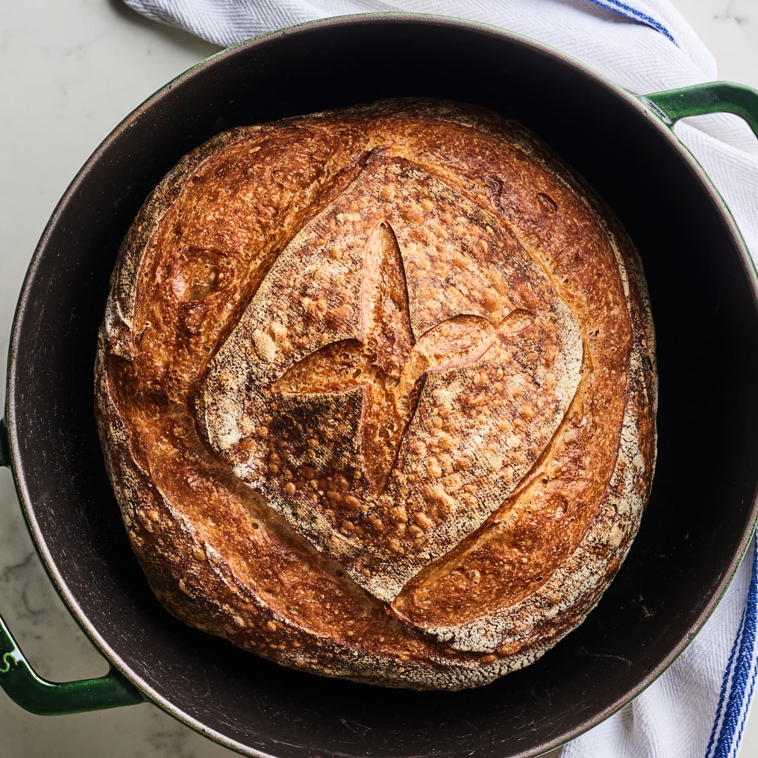 Dutch Oven Sourdough Bread - Cooking Gorgeous