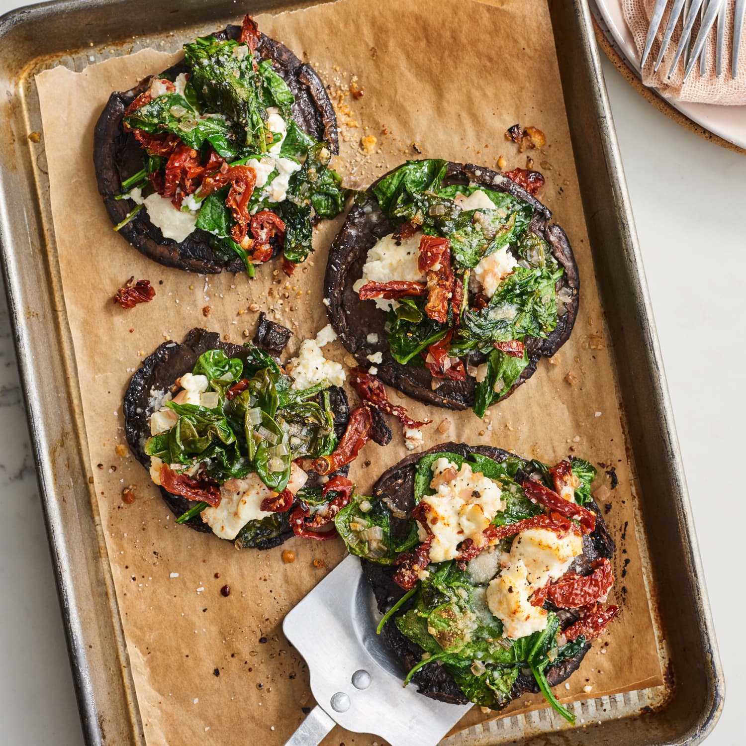 Stuffed Portobello Mushrooms Recipe (Oven-Baked) | Kitchn