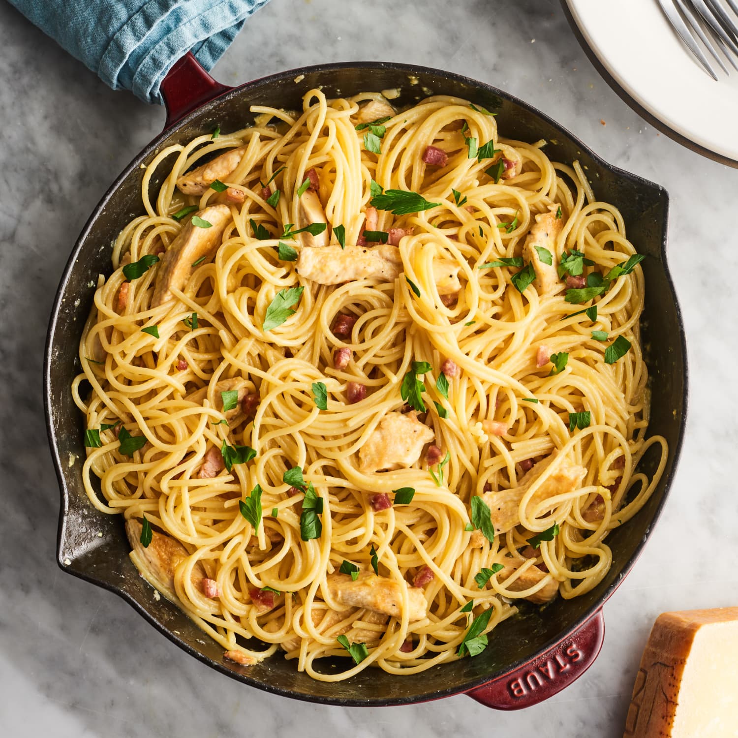 Easy Chicken Carbonara Kitchn