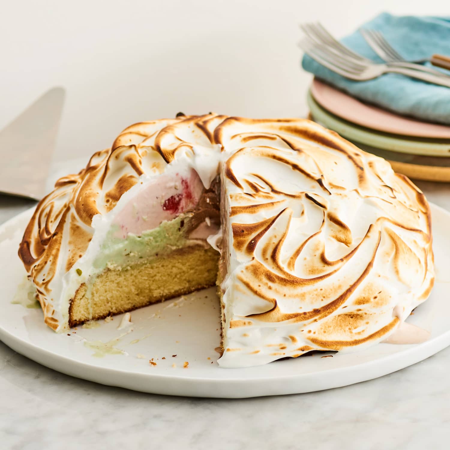 Baked Alaska, Recipes