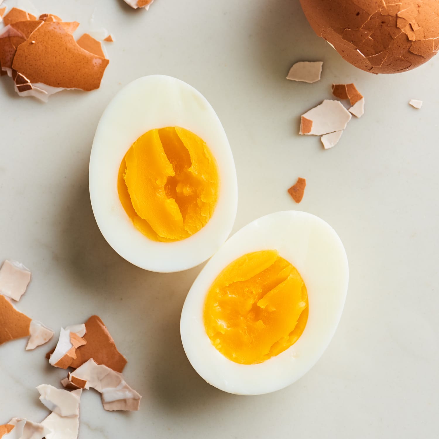 Hard Boiled Egg Photos and Images