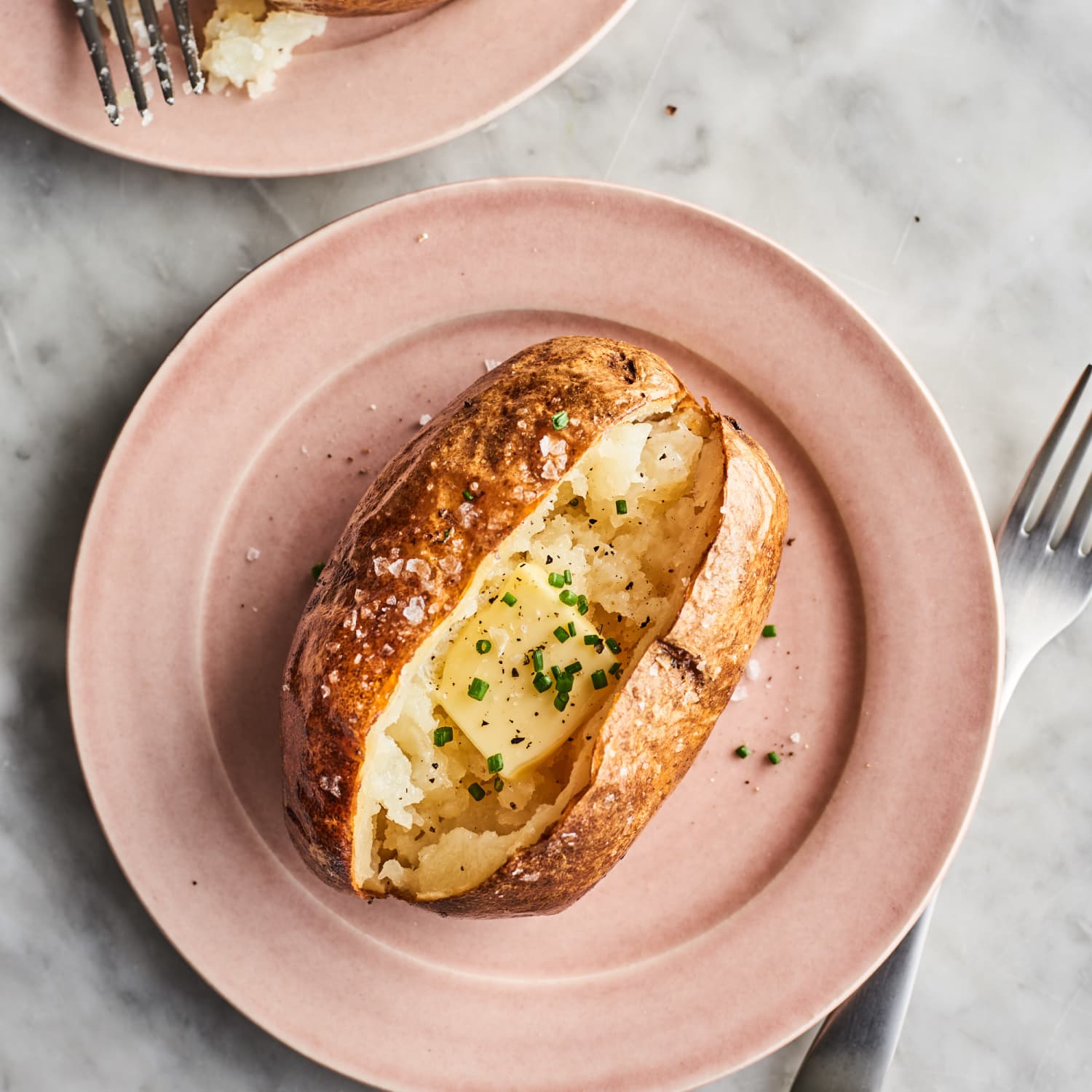Air Fryer Baked Potato - My Sequined Life