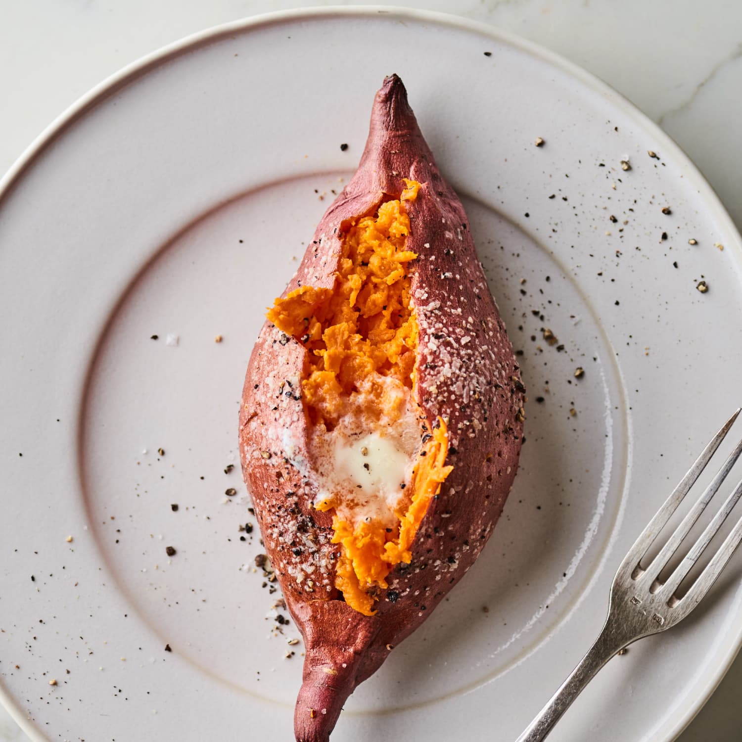 How To Cook A Sweet Potato In The Microwave | Kitchn