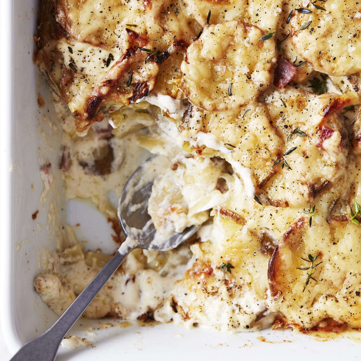 Scalloped Potatoes And Ham Kitchn Scalloped potatoes are creamy, flavorful, and perfect for any special meal, whether it's a birthday dinner or a holiday celebration. better than grandma s scalloped potatoes and ham