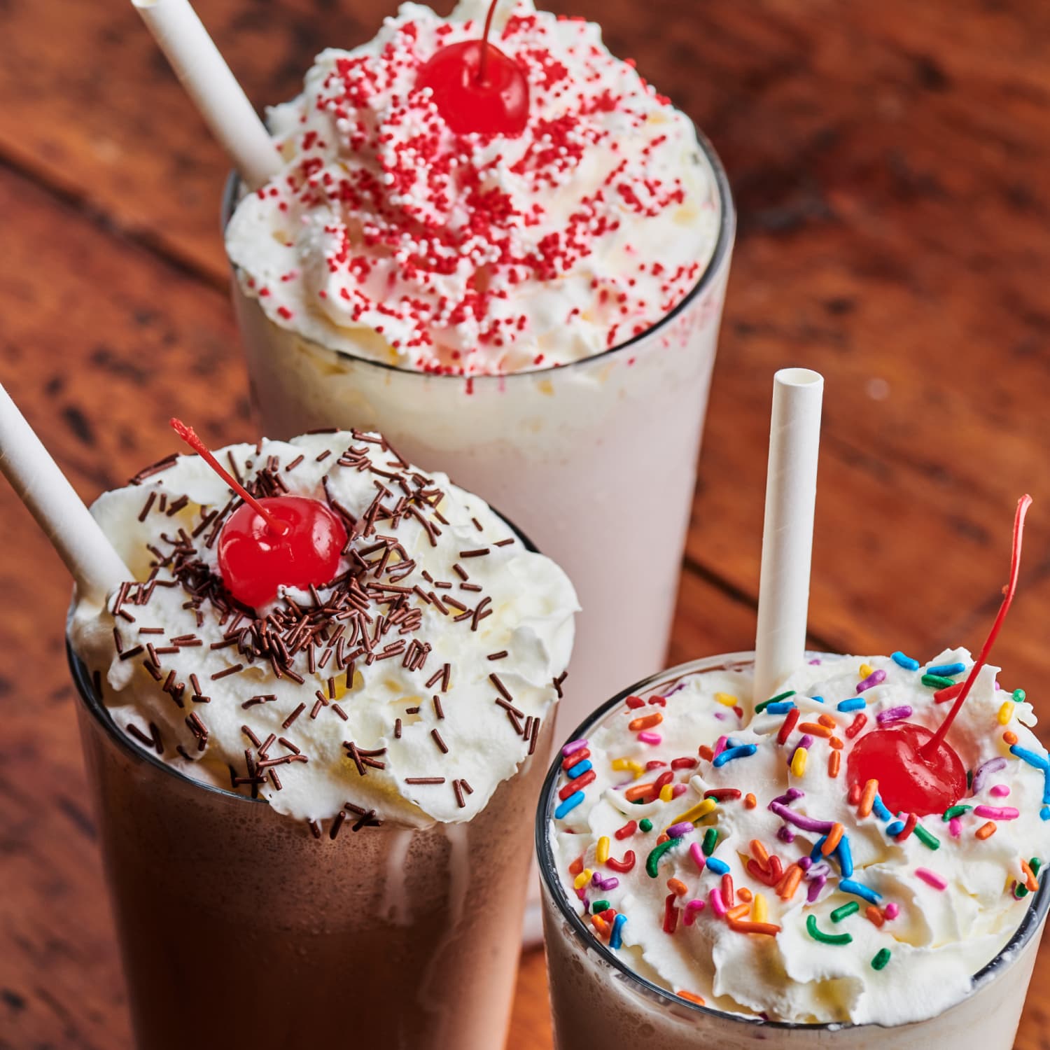 Homemade Milkshakes