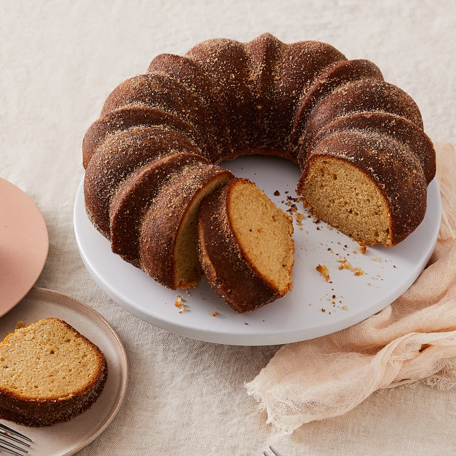 Apple Cider Doughnut Bundt Cake