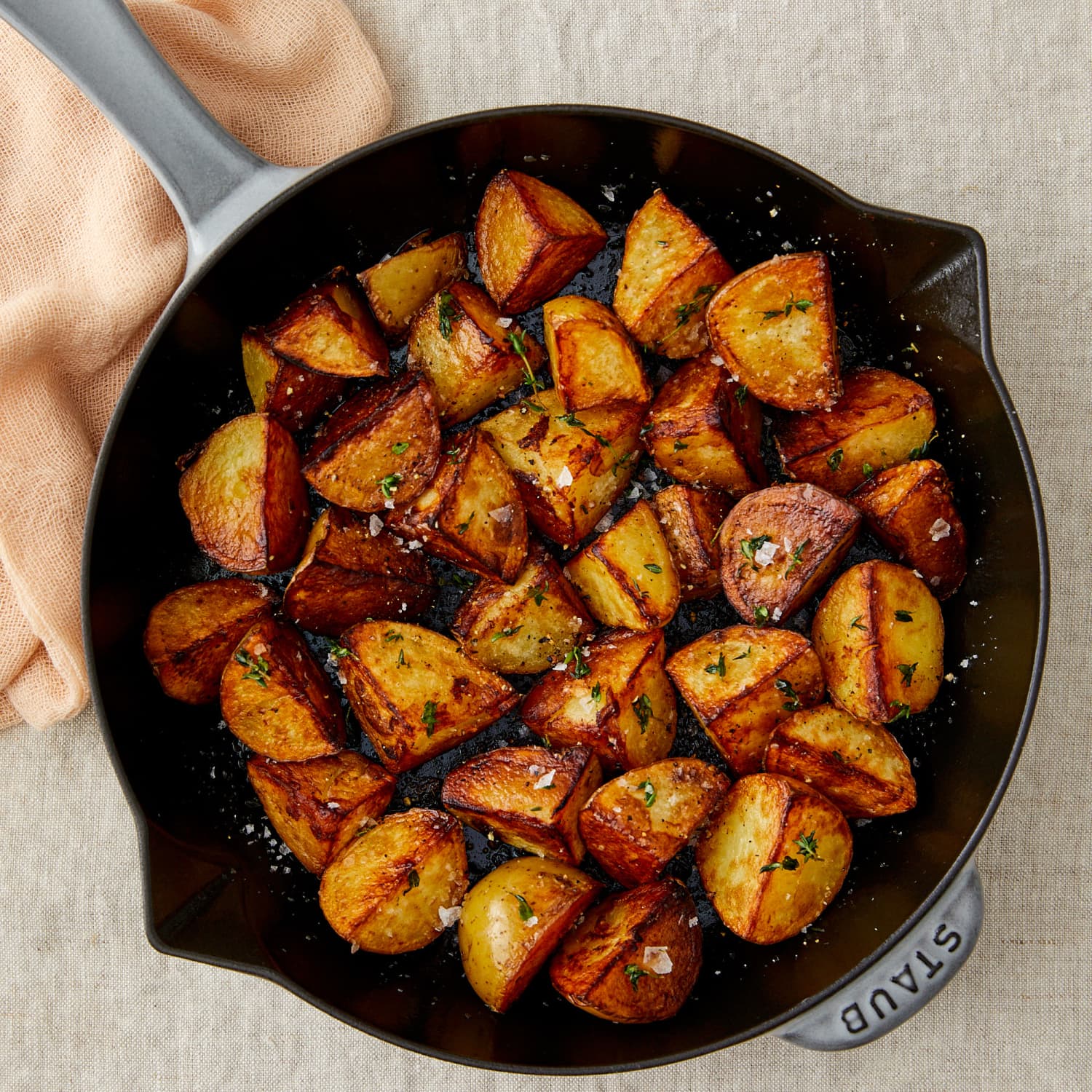 Crispy Skillet-Fried Potatoes Recipe | Kitchn
